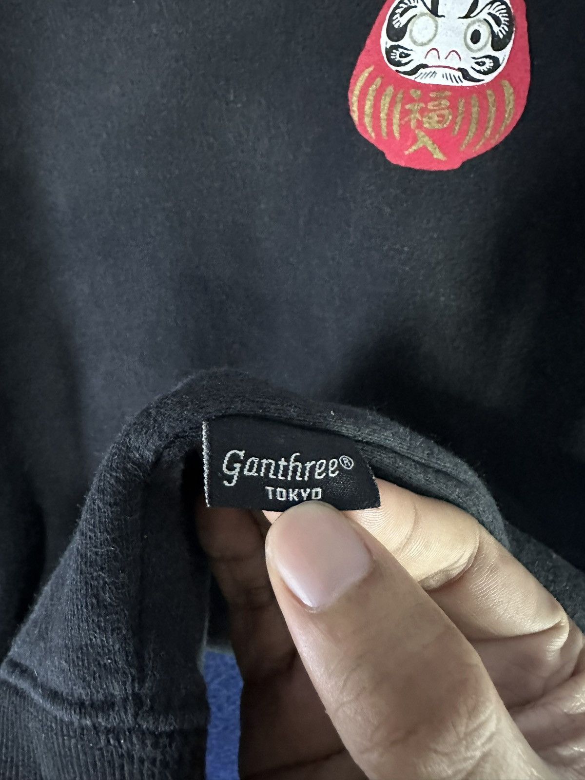 Japanese Brand Daruma Doll Ganthree by Marie Japanese Crewneck Size US M / EU 48-50 / 2 - 7 Thumbnail