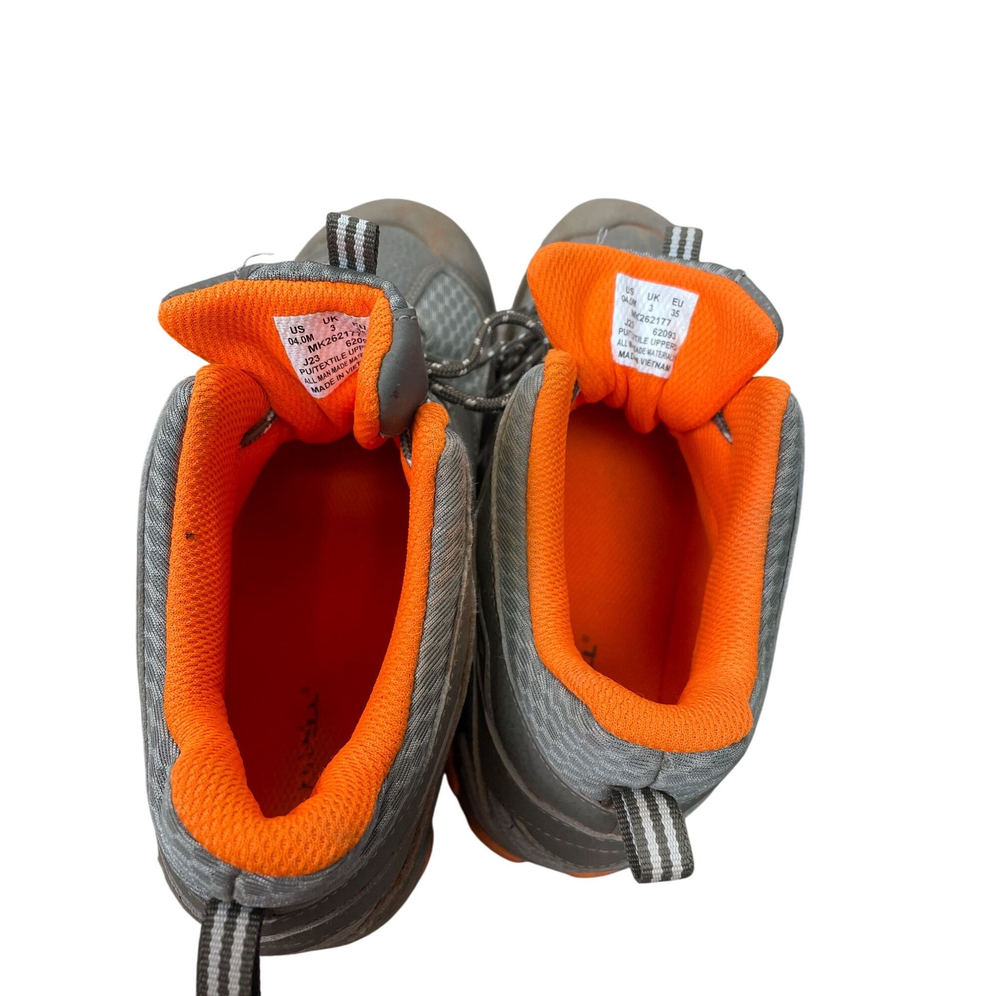 Merrell Merrell womans gray orange waterproof hiking hight top sneak Size US 5.5 / IT 35.5 - 13 Thumbnail
