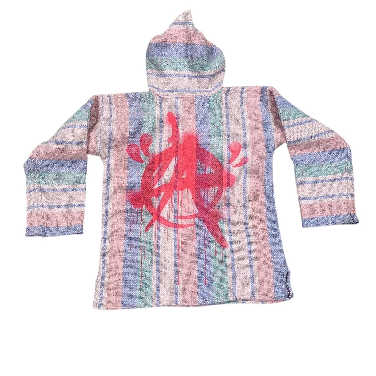 Other PUNK ® Anarchy Baja Surfer Pastel Hoodie Sz S Size S / US 4 / IT 40 - 1 Thumbnail