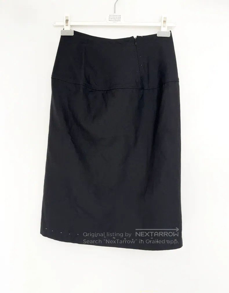 Yohji Yamamoto Yohji Yamamoto size 1 sewn with open thread skirt Size 24" / US 00 / IT 34 - 5 Thumbnail