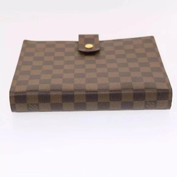 Louis Vuitton LOUIS VUITTON Damier Ebene Agenda GM Day Planner Cover Size ONE SIZE - 9 Thumbnail
