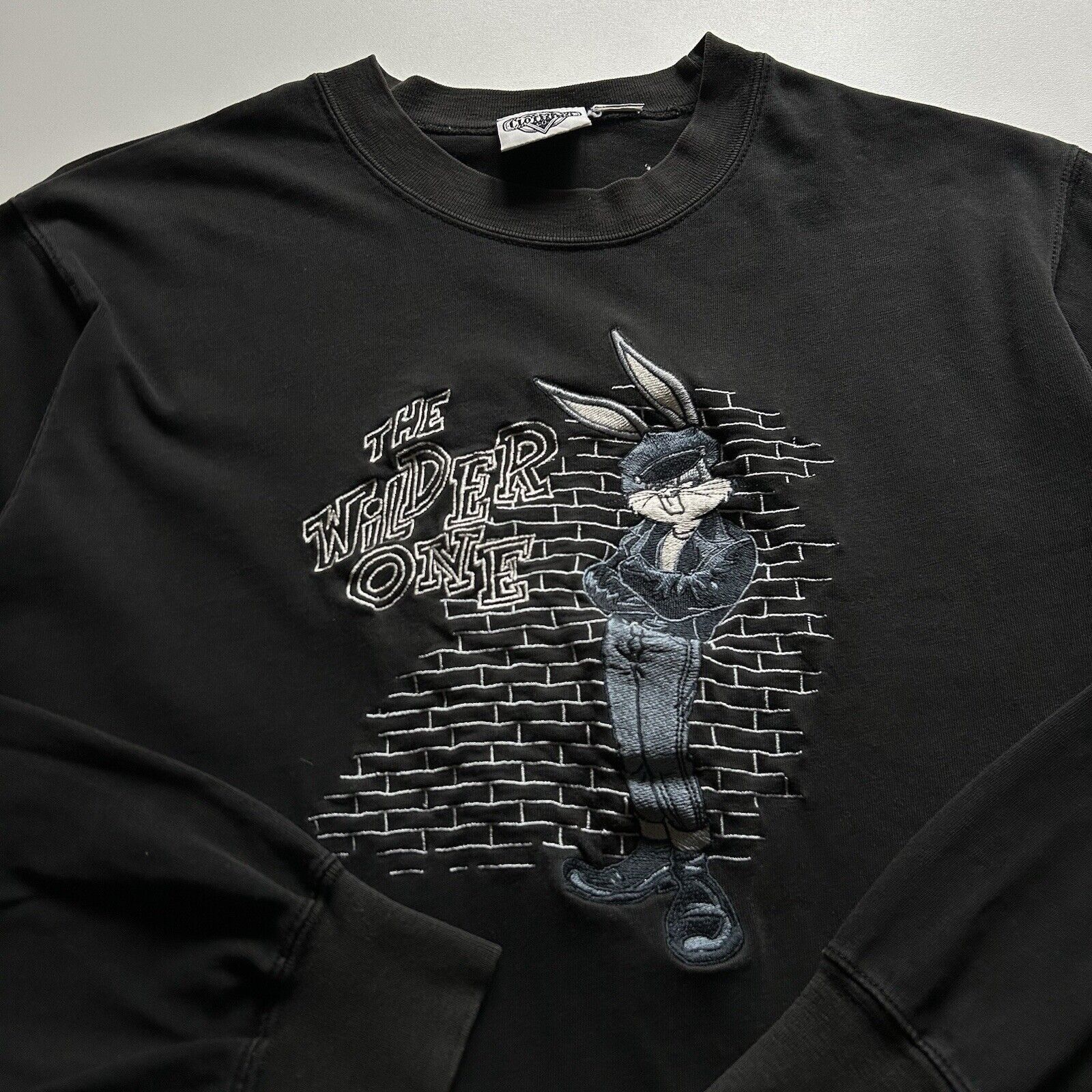 Vintage Vintage 90s Bugs Bunny Looney Tunes Long Sleeve Shirt Medium Size US M / EU 48-50 / 2 - 3 Thumbnail
