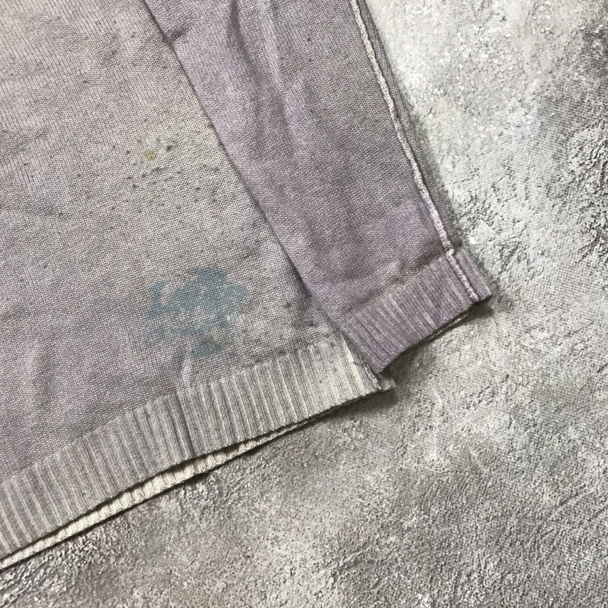 Vintage Vintage 90s Lee Oversized Knit Sweater Y2K Grunge Bleached L Size US L / EU 52-54 / 3 - 5 Thumbnail