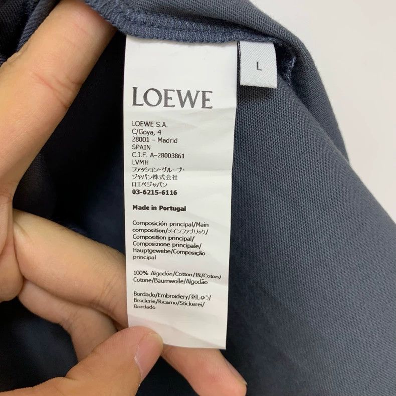 Other LOEWE Maroon blue short-sleeved T-shirt Size US L / EU 52-54 / 3 - 4 Thumbnail