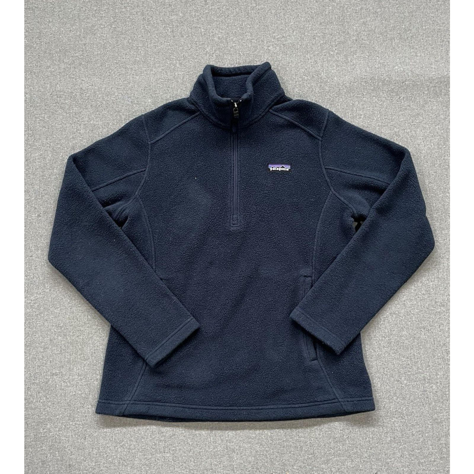 Patagonia Patagonia Classic Synchilla 1/4 Zip Women's, Navy, Med Size M / US 6-8 / IT 42-44 - 1 Thumbnail