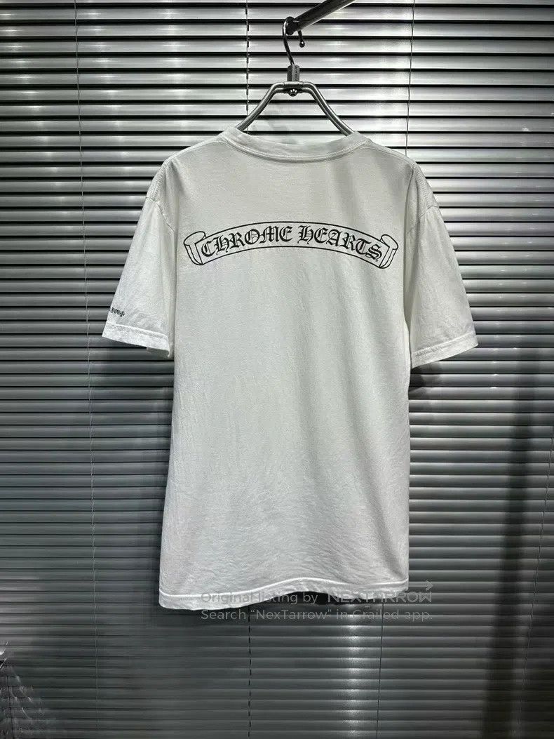 Chrome Hearts CHROME HEARTS Size M White short-sleeve shirt Size US M / EU 48-50 / 2 - 2 Thumbnail