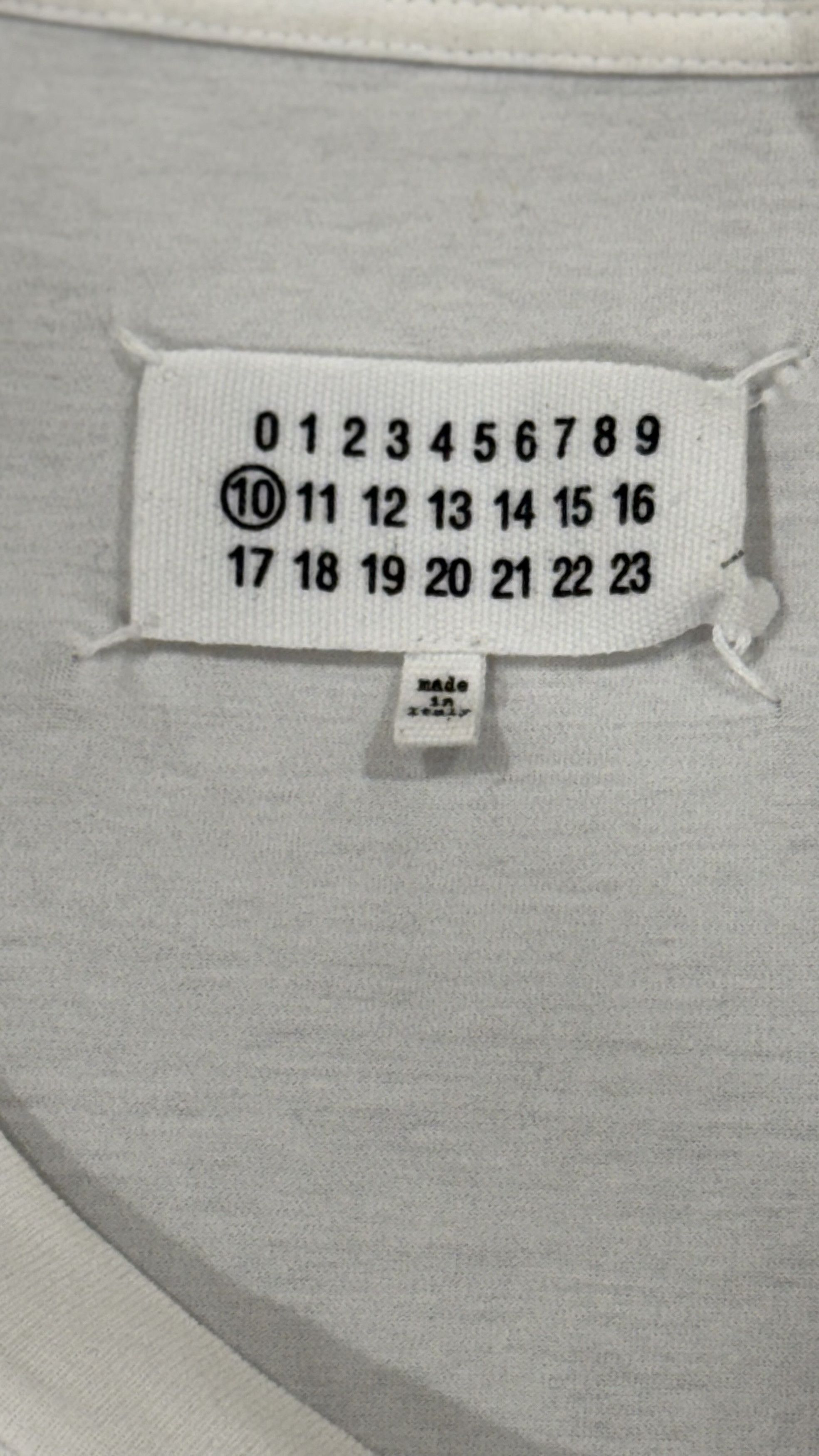 Maison Margiela Maison Margiela ripped newspaper logo t-shirt Size US L / EU 52-54 / 3 - 3 Thumbnail