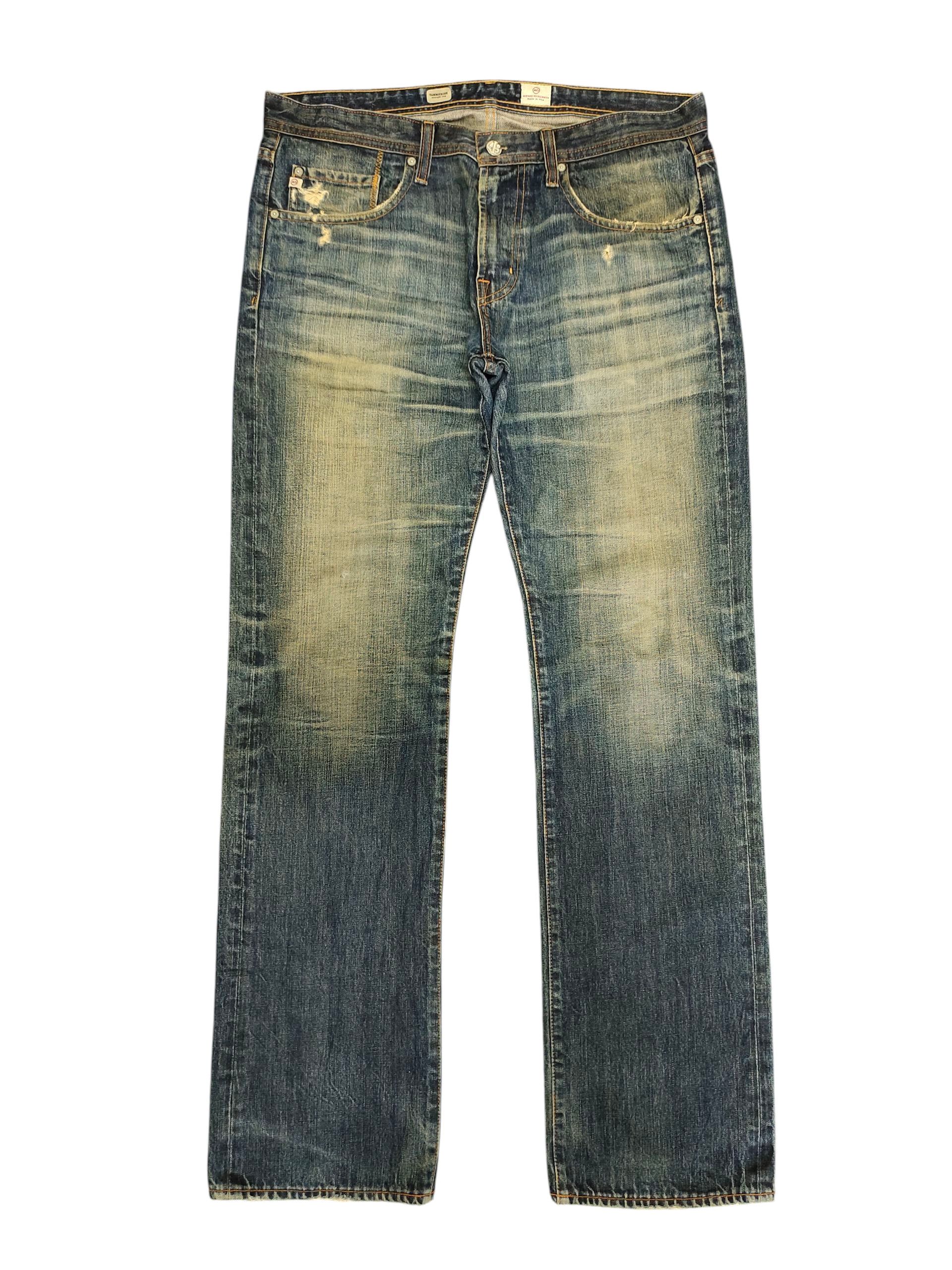 AG Adriano Goldschmied Clawmark Rusty Straight Leg Jeans