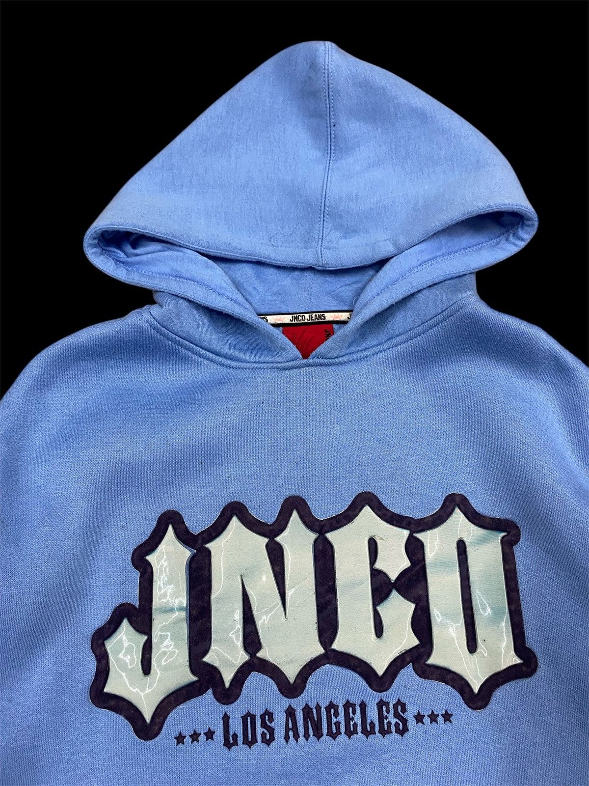 JNCO Vtg Jnco Hoodie Big Logo - Blue Size US M / EU 48-50 / 2 - 3 Thumbnail