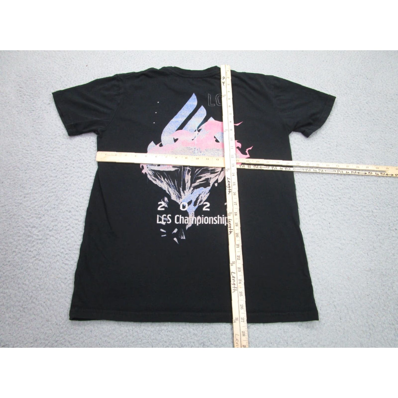 Vintage League Championship Series Shirt Mens M Black 2021 LCS Gaming Championship Series LOL Shirt Size US M / EU 48-50 / 2 - 7 Thumbnail