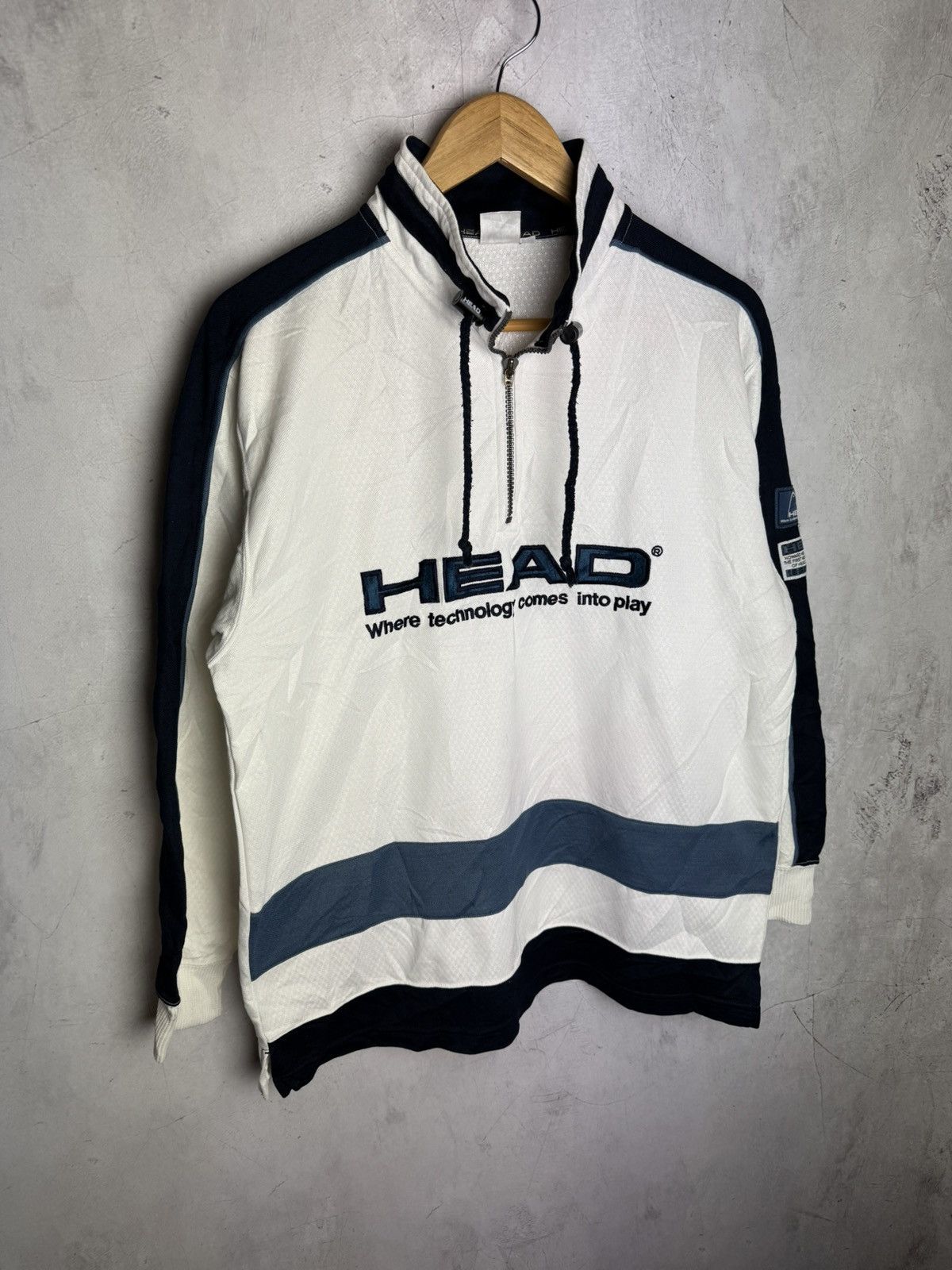 Japanese Brand × Vintage Vintage Head Sweatshirt Pullover Streetwear Style Fashion Size US M / EU 48-50 / 2 - 1 Thumbnail