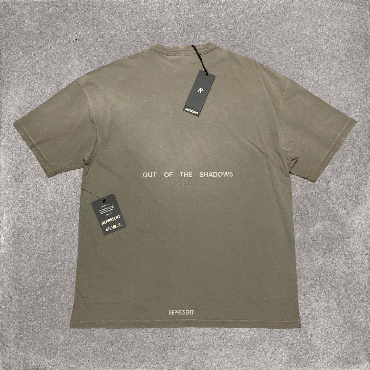 Represent Clo. Represent XS Team Rep Dark Taupe Tee Size US XS / EU 42 / 0 - 2 Thumbnail