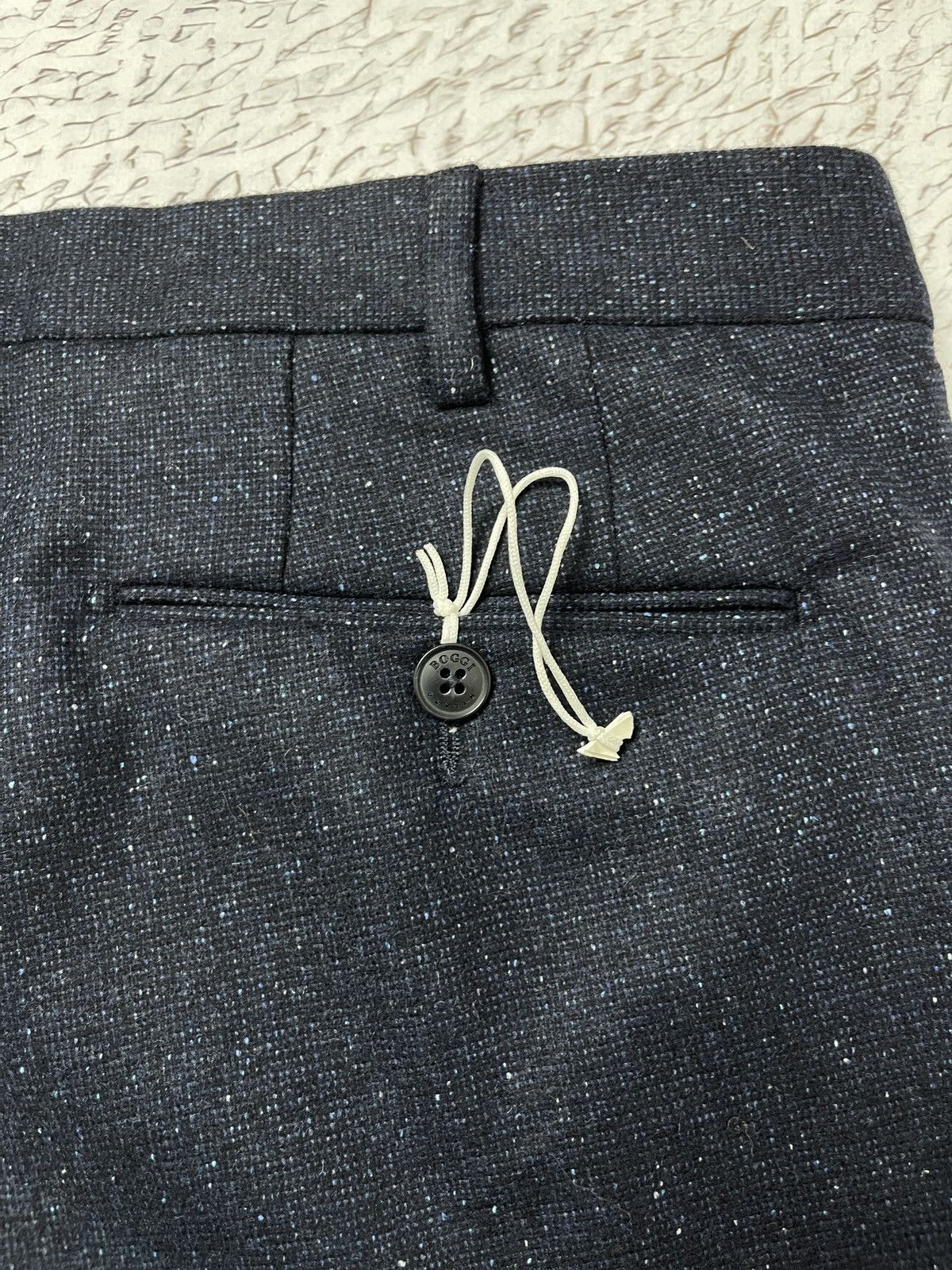 Boggi Boggi Milano wool silk dot pattern casual pants chinos Size US 40 / EU 56 - 17 Thumbnail