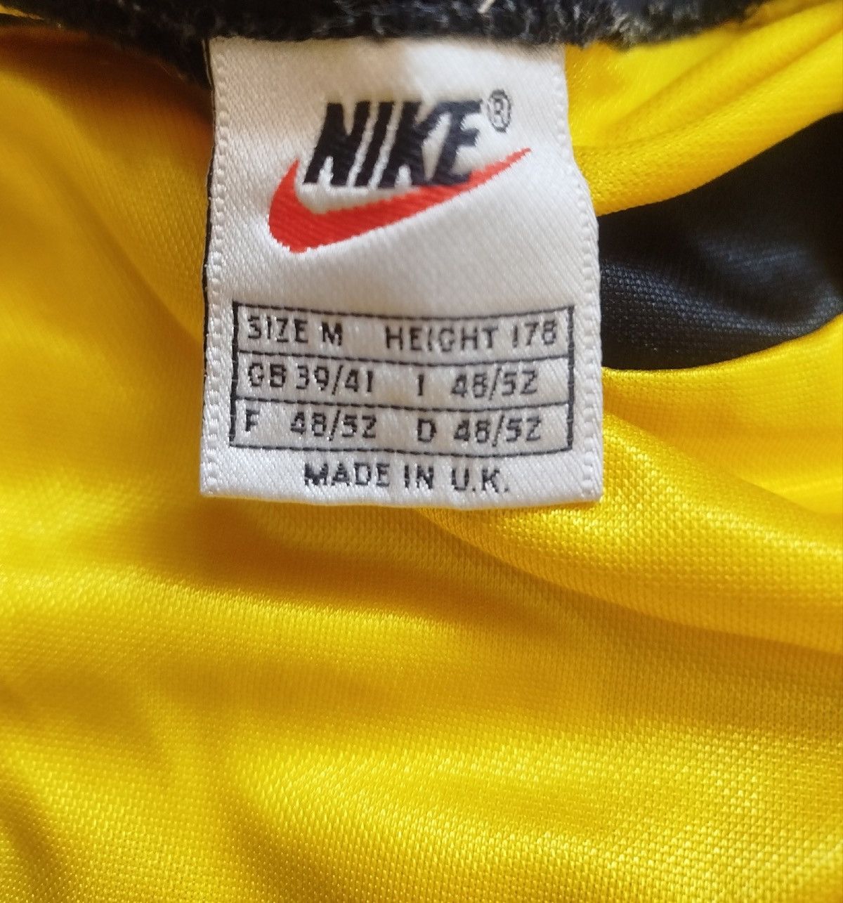 Nike Rangers Glasgow 1997/1999 goalkeeper shirt jersey Size US M / EU 48-50 / 2 - 5 Thumbnail