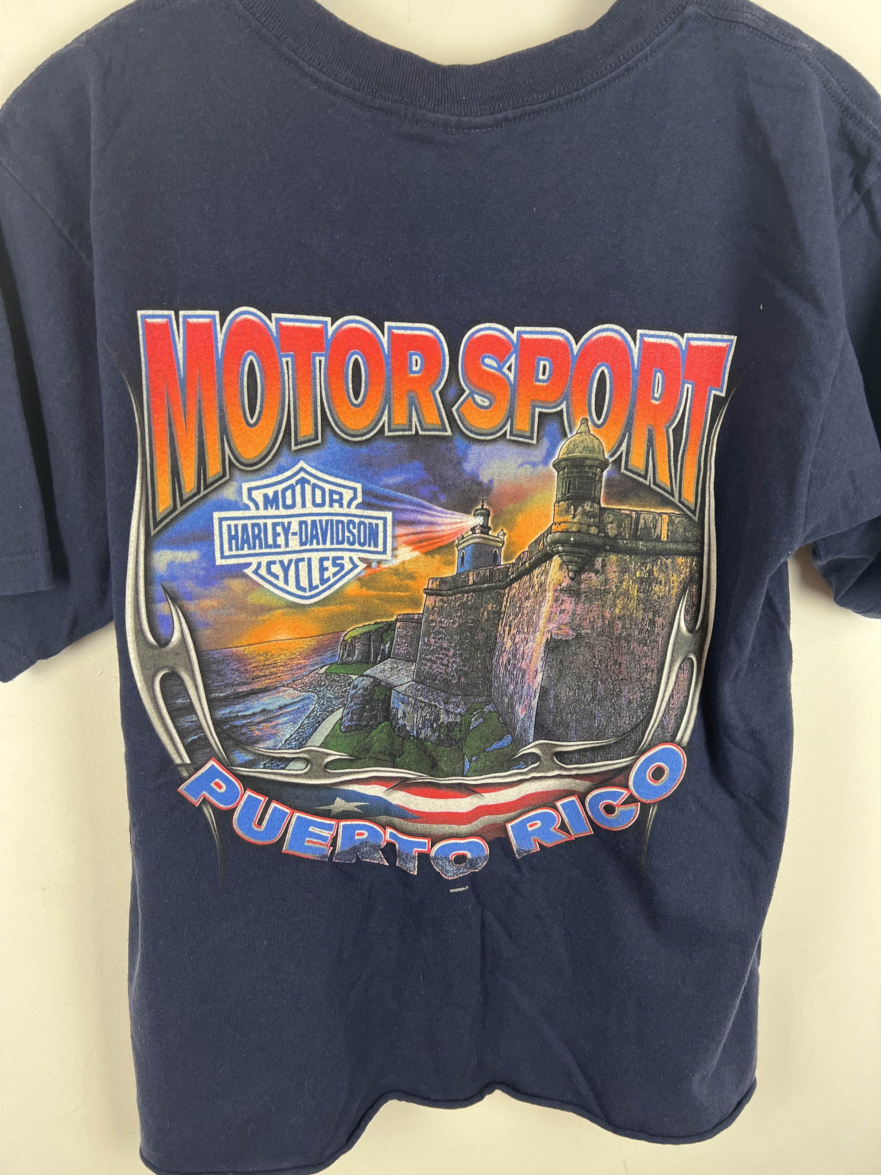 Harley Davidson Vintage Harley Davidson Puerto Rico 2006 size M Size US M / EU 48-50 / 2 - 12 Thumbnail