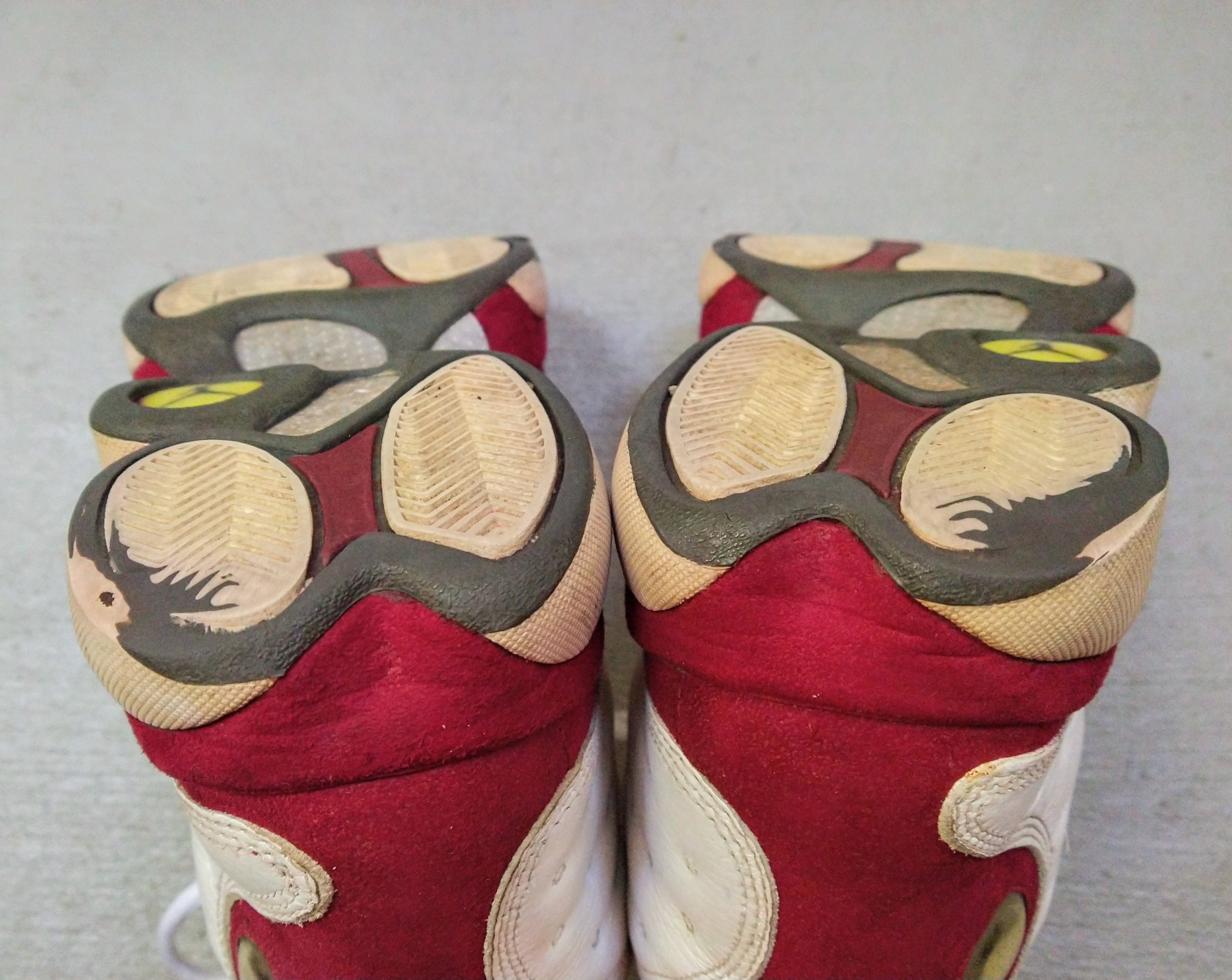 Jordan Brand Nike Air Jordan 13 Retro Maroon Grey Toe Size 9.5 310004-161 Size US 9.5 / EU 42-43 - 14 Thumbnail