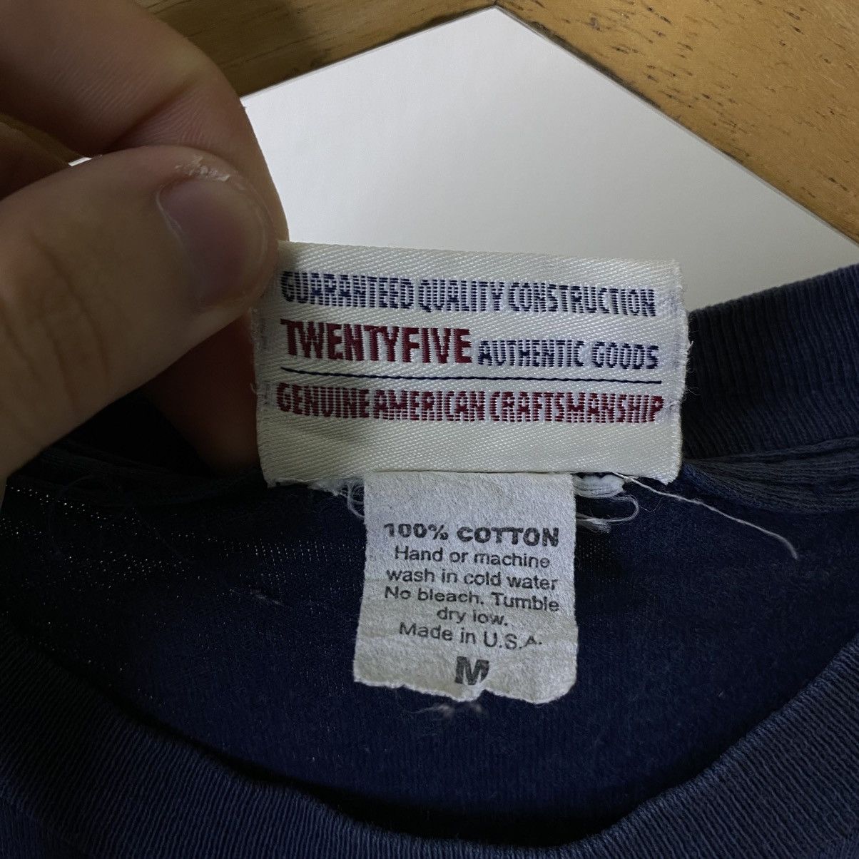 Surplus Research Vintage 1990s Twenty Five Surplus Outfit Division Faded Tee Size US M / EU 48-50 / 2 - 4 Thumbnail