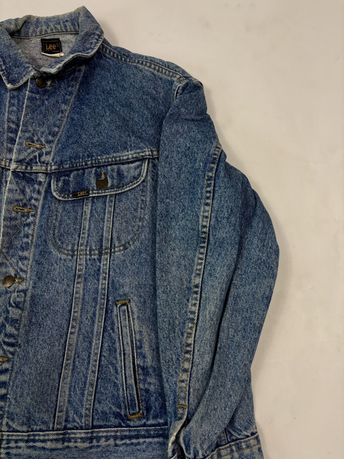 Lee 1990s Lee Riders Light Wash Denim Jacket Size US L / EU 52-54 / 3 - 4 Thumbnail