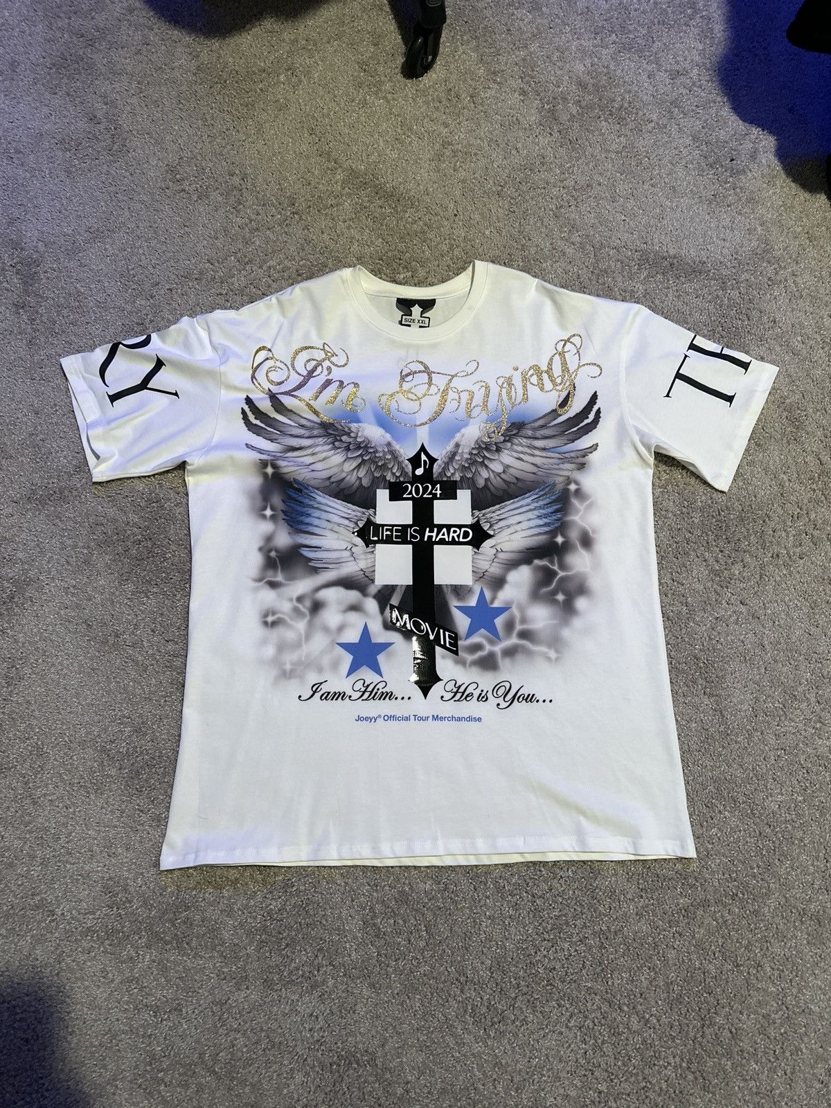 Drain Gang joeyy try tour merch Size US XXL / EU 58 / 5 - 1 Thumbnail