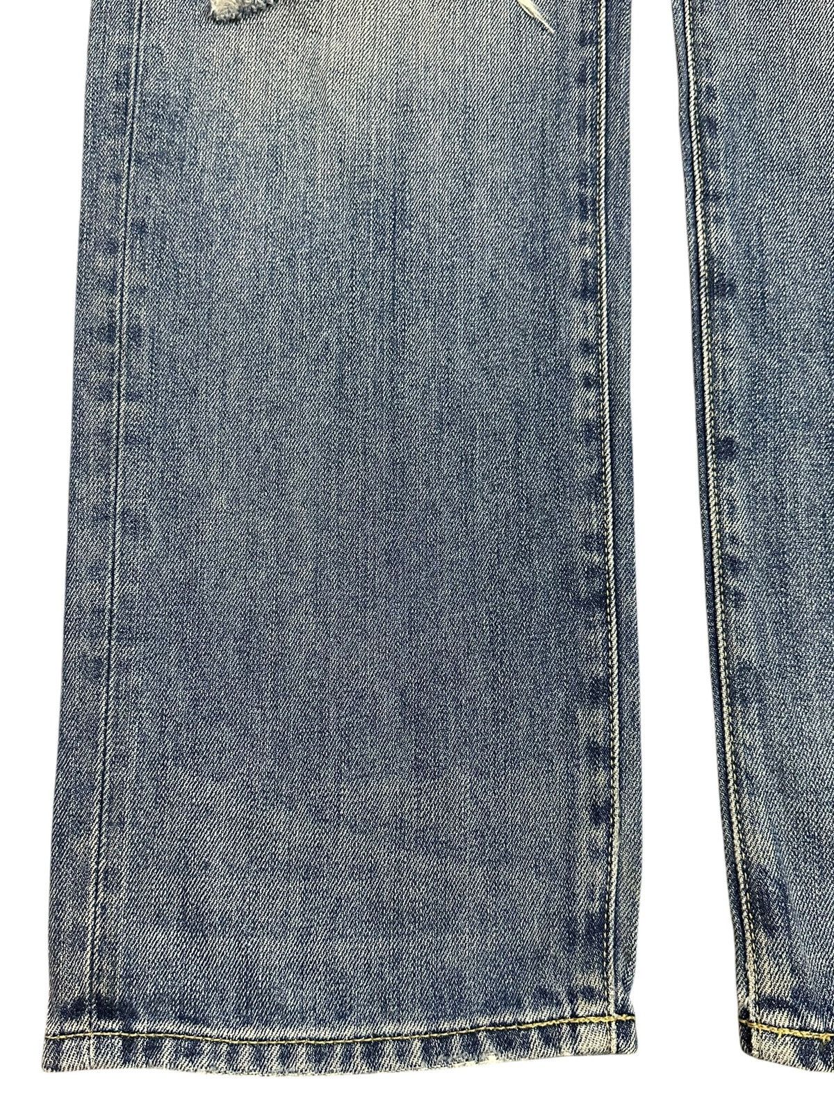 Japanese Brand Vintage Japanese Uniqlo Blue Wash Distressed Style Jeans Size US 36 / EU 52 - 7 Thumbnail