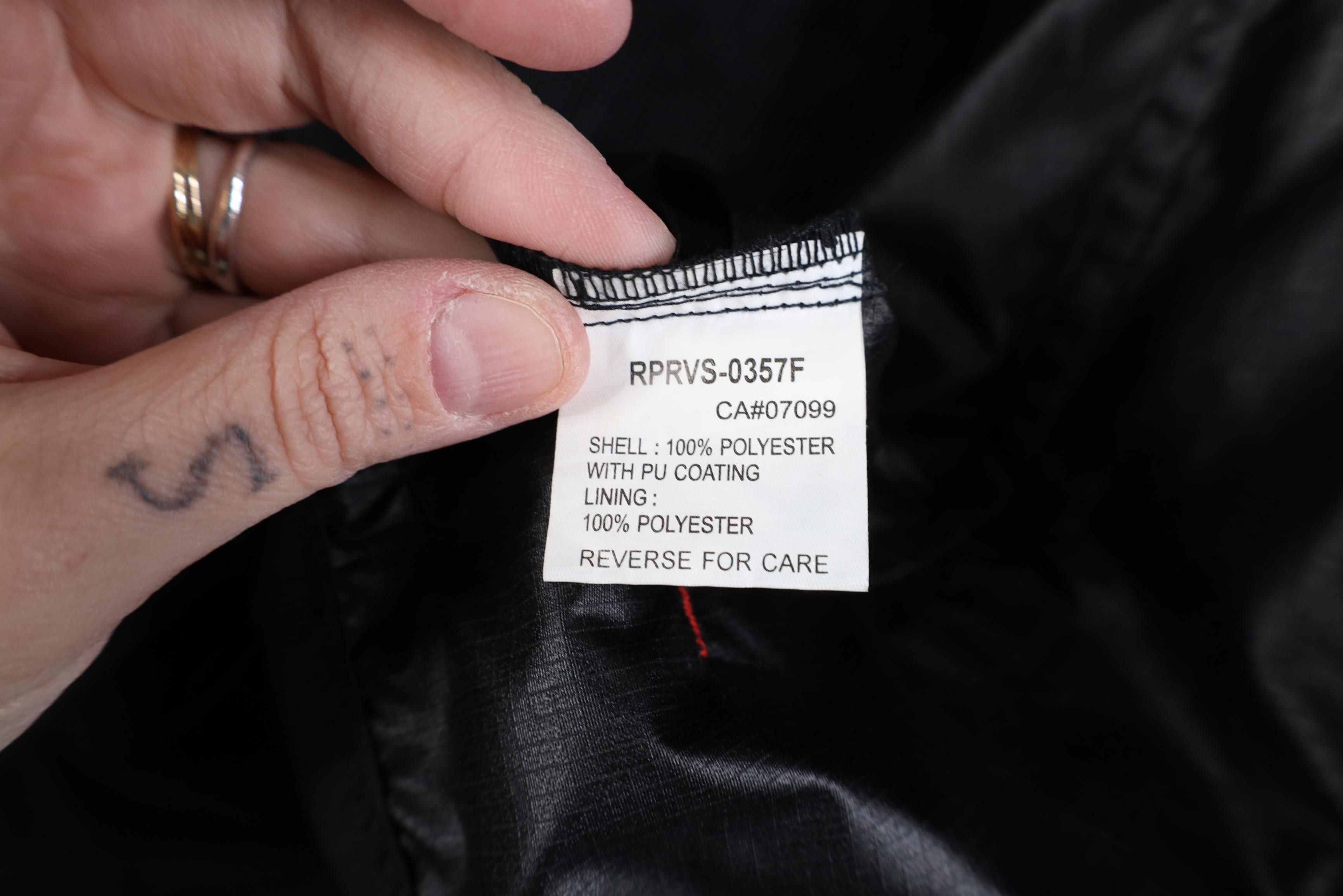 Vintage Vintage Sun Mountain Golf Windbreaker Rain Jacket Coat Black Size US S / EU 44-46 / 1 - 10 Thumbnail