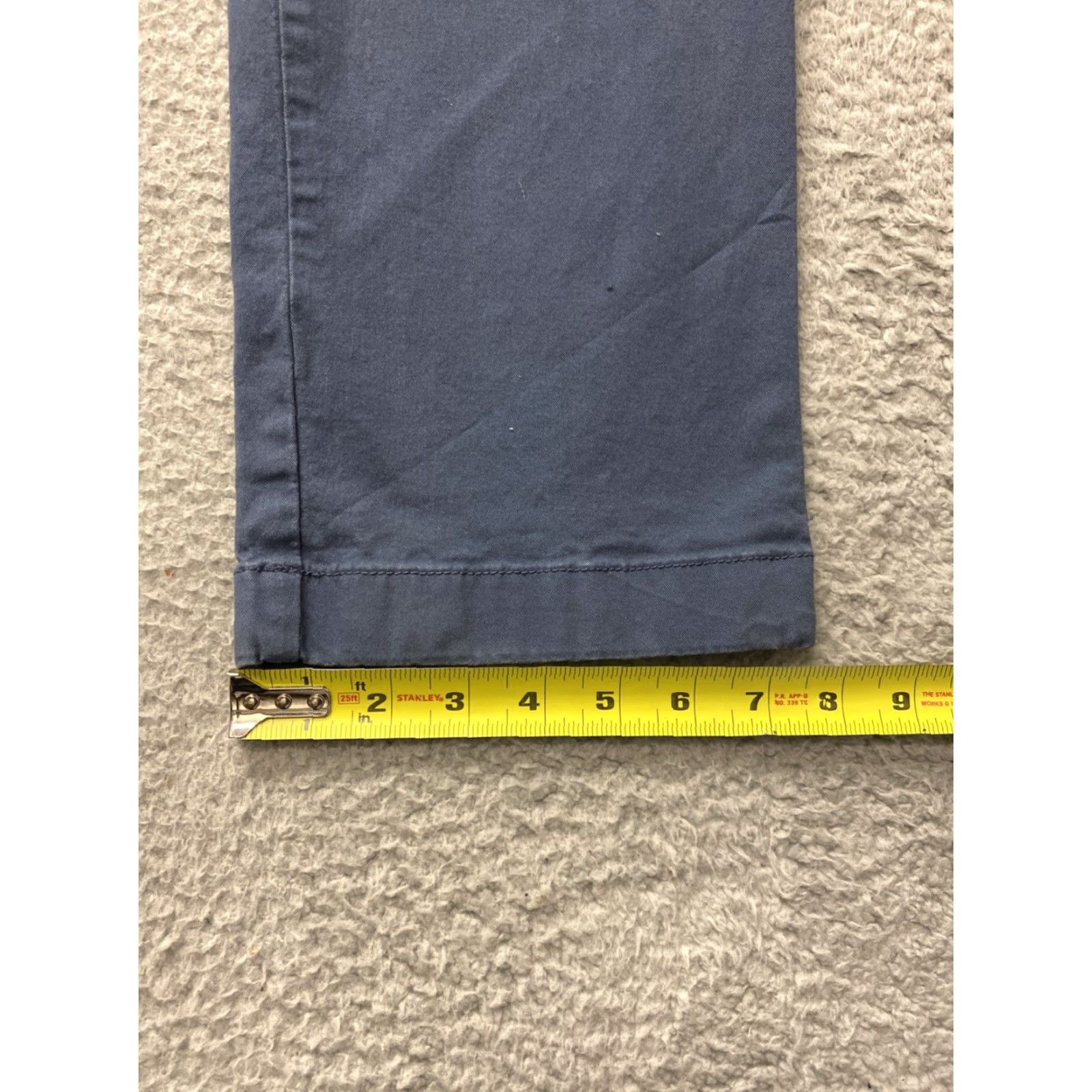 J.Crew VINTAGE J.Crew Men's Slim Pants Casual Travel Chino Indigo Blue 34x32 Size US 34 / EU 50 - 7 Thumbnail