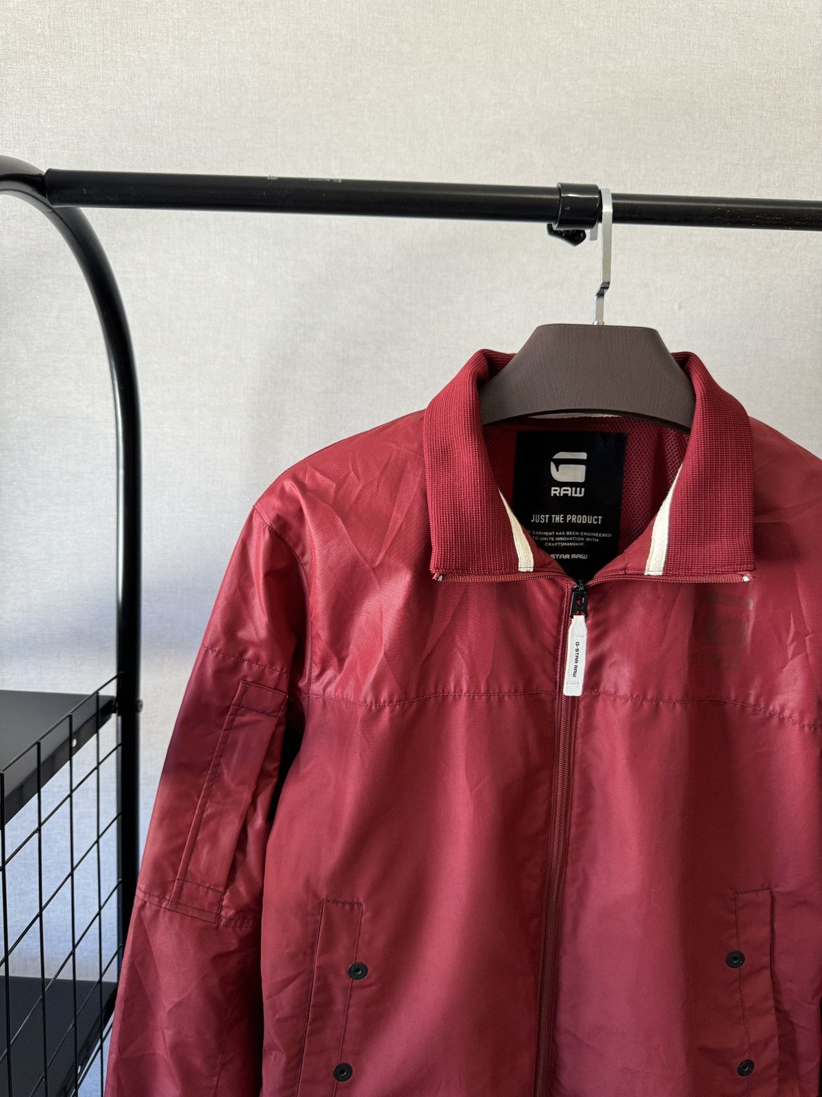 G-Star G-STAR RAW Nancor Vest Mens L Windbreaker Jacket Bomber Mesh Size US L / EU 52-54 / 3 - 3 Thumbnail