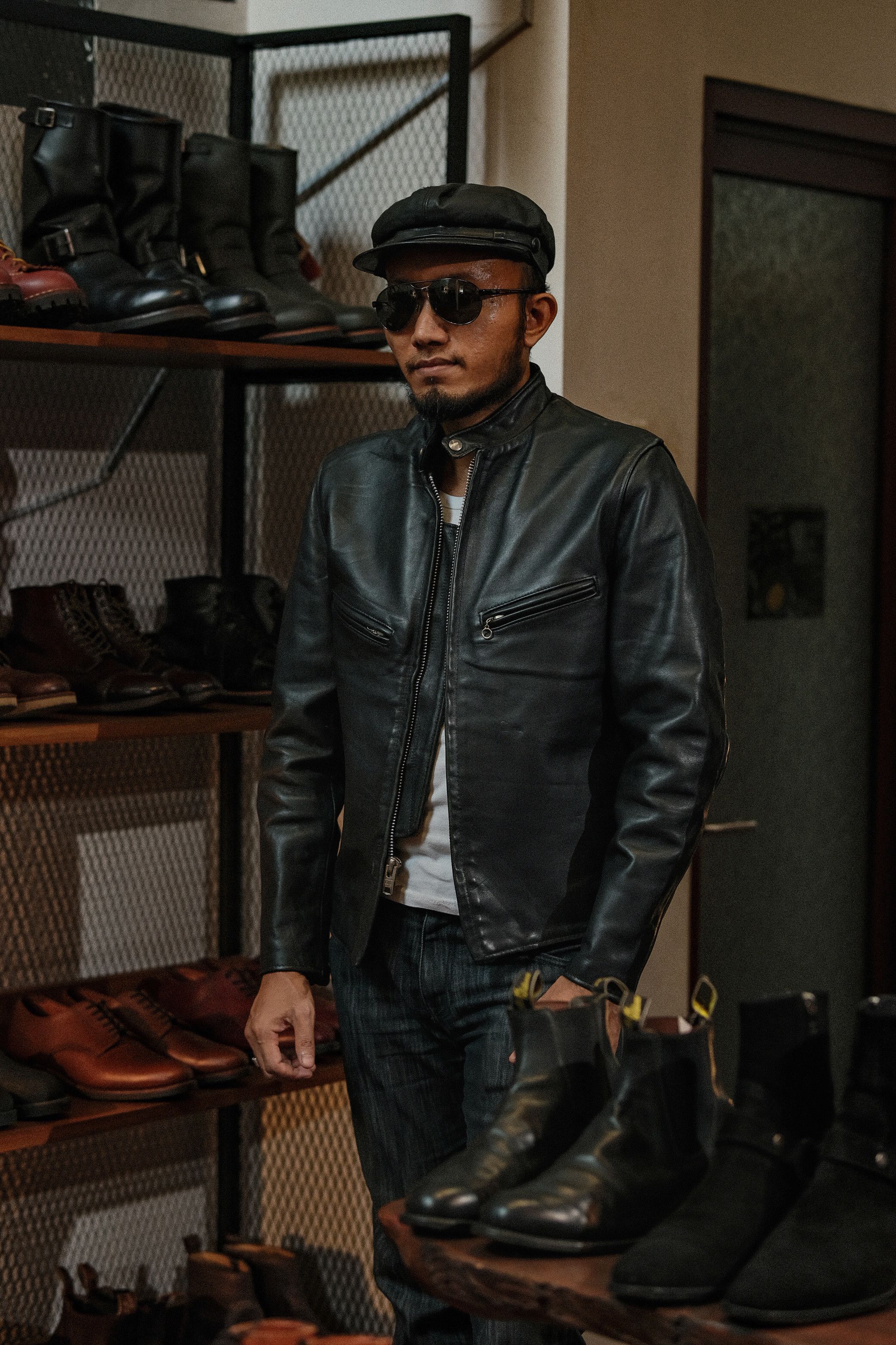 Schott Schott Perfecto 641xx Single Rider Steerhide Leather Jacket  