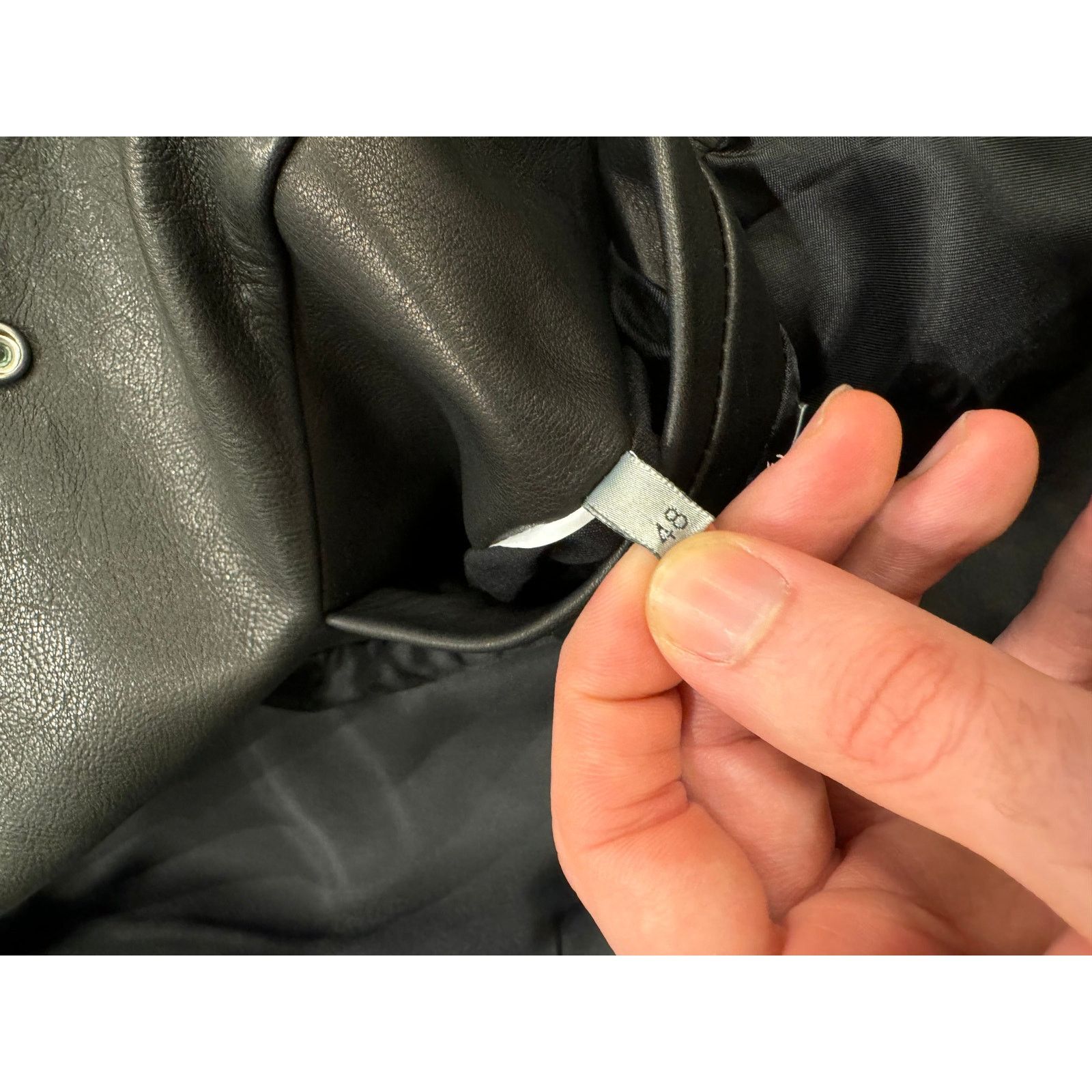 Dior 2010s Dior saddle leather cargo bomber jacket Size US M / EU 48-50 / 2 - 8 Thumbnail