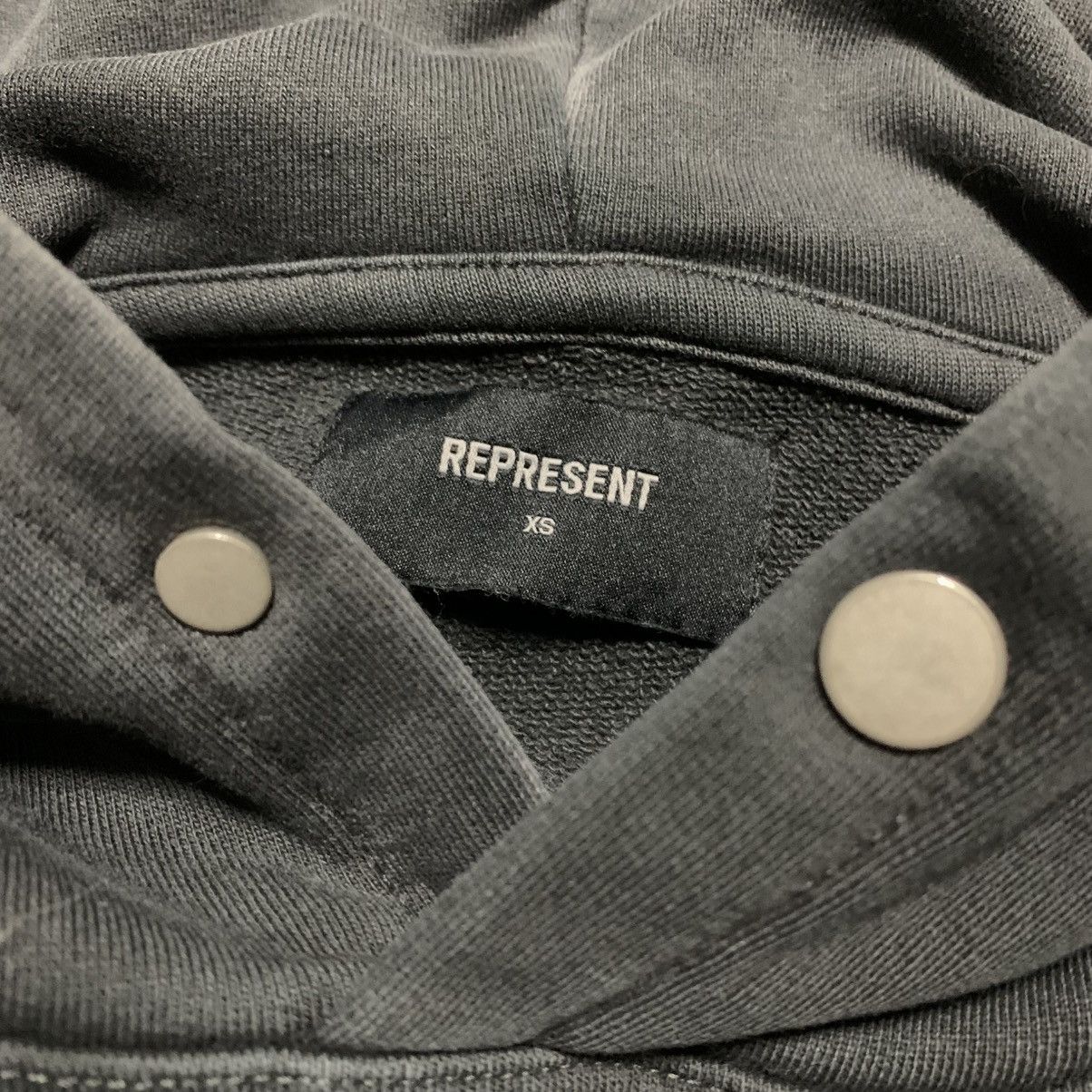 Represent Clo. Represent XS Terrier Tension Vintage Black Hoodie Size US XS / EU 42 / 0 - 5 Thumbnail