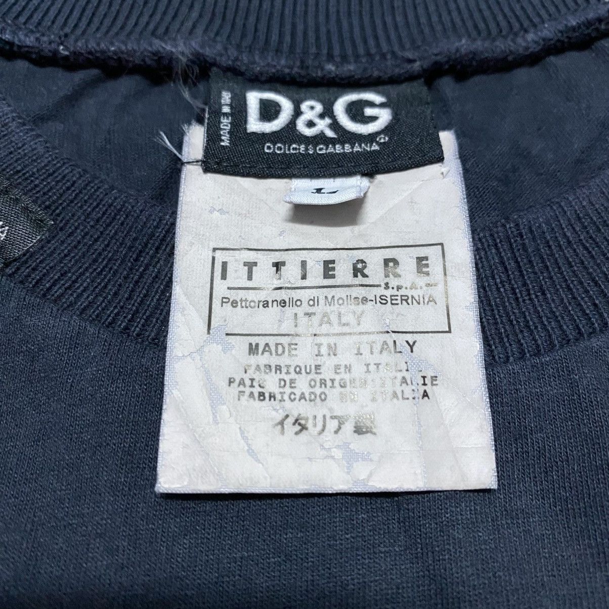 Designer × Dolce & Gabbana Rare‼️🔥D&G Dolce & Gabbana Ringer T-Shirt Size US M / EU 48-50 / 2 - 5 Thumbnail