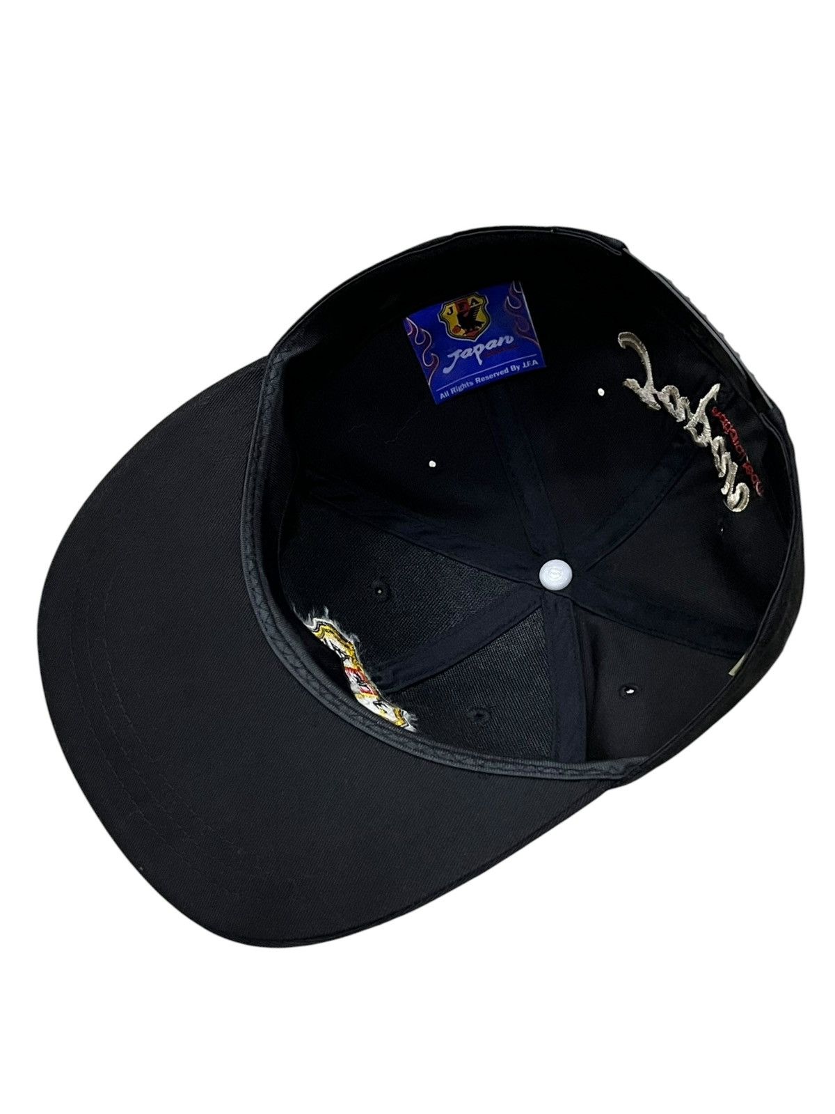 Sony Vintage 1996 JFA Japan National Team Sony Flame Snapback Hat Size ONE SIZE - 8 Thumbnail