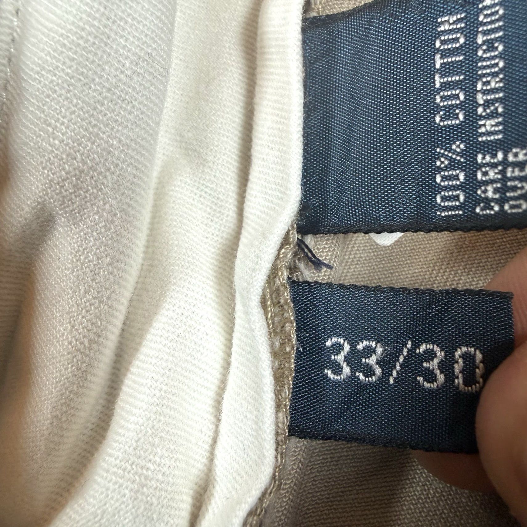 Polo Ralph Lauren VTG Polo Ralph Lauren Prospect Pants Mens 32x30 Khaki Chino Dress Straight Relaxed Beige Straight Pants Mens 32 Size US XS / EU 42 / 0 - 7 Thumbnail