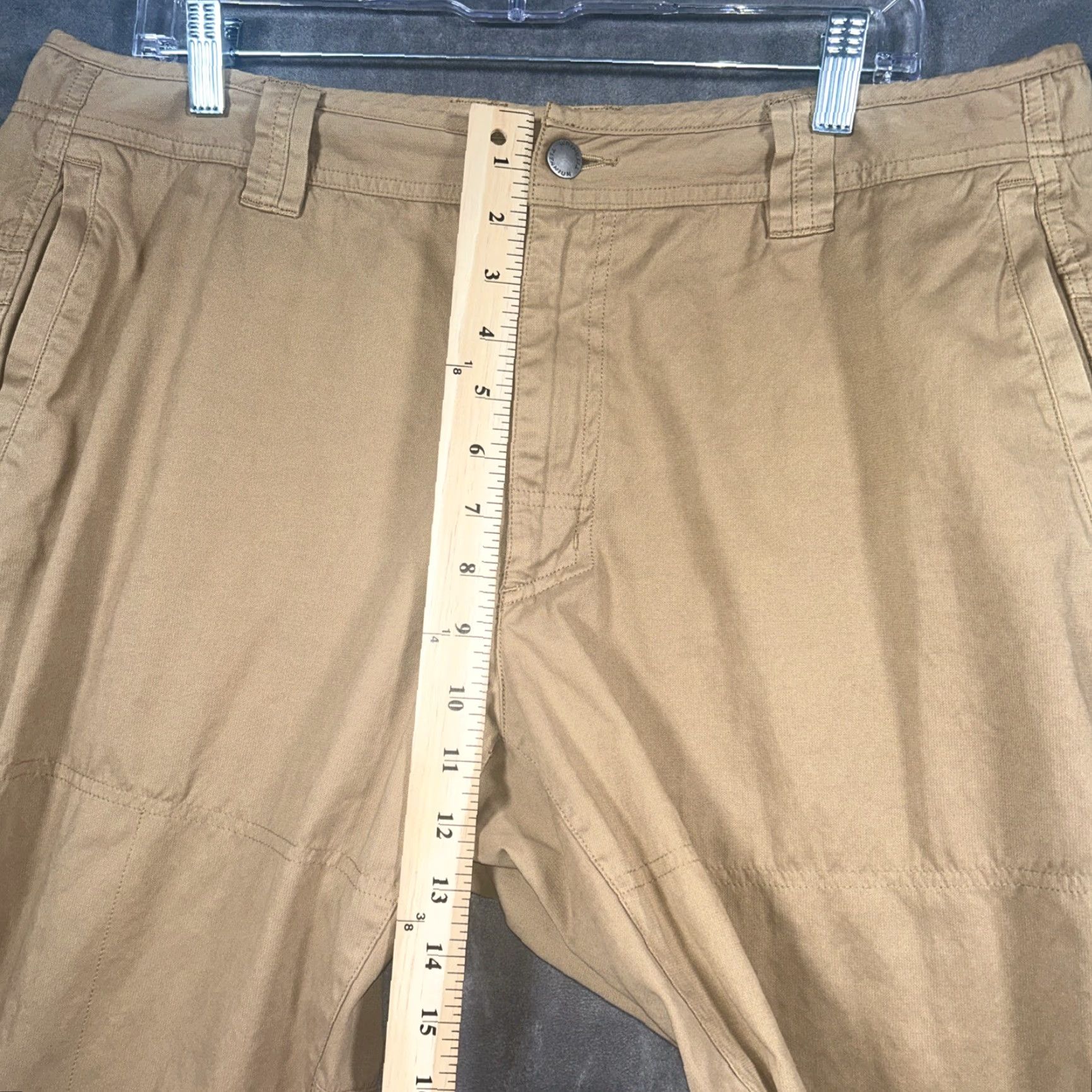 Vintage Columbia Pants Cargo 36 Regular Flat Front Cotton Polyester Brown Outdoor Hiking Omni Shield Size US 36 / EU 52 - 5 Thumbnail
