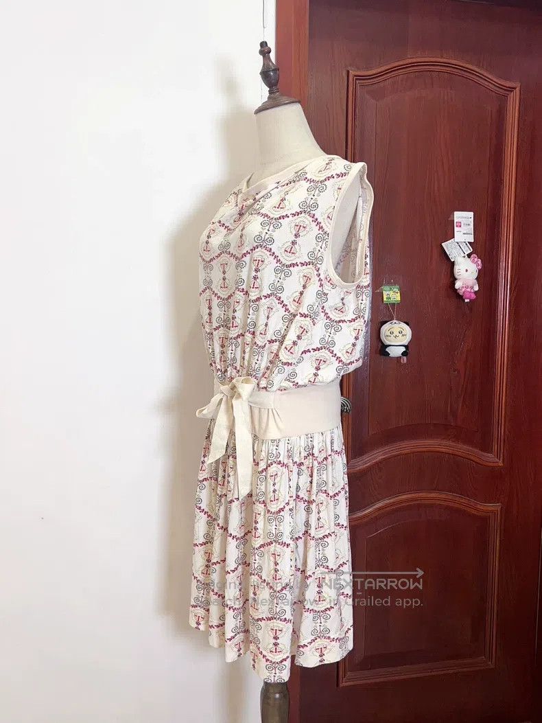 Vivienne Westwood Vivienne Westwood Vintage White Floral Dress Size L / US 10 / IT 46 - 3 Thumbnail