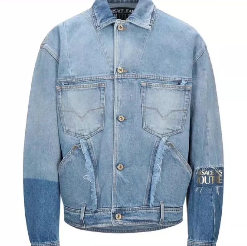 Versace Versace Men's denim jacket Size US M / EU 48-50 / 2 - 1 Thumbnail