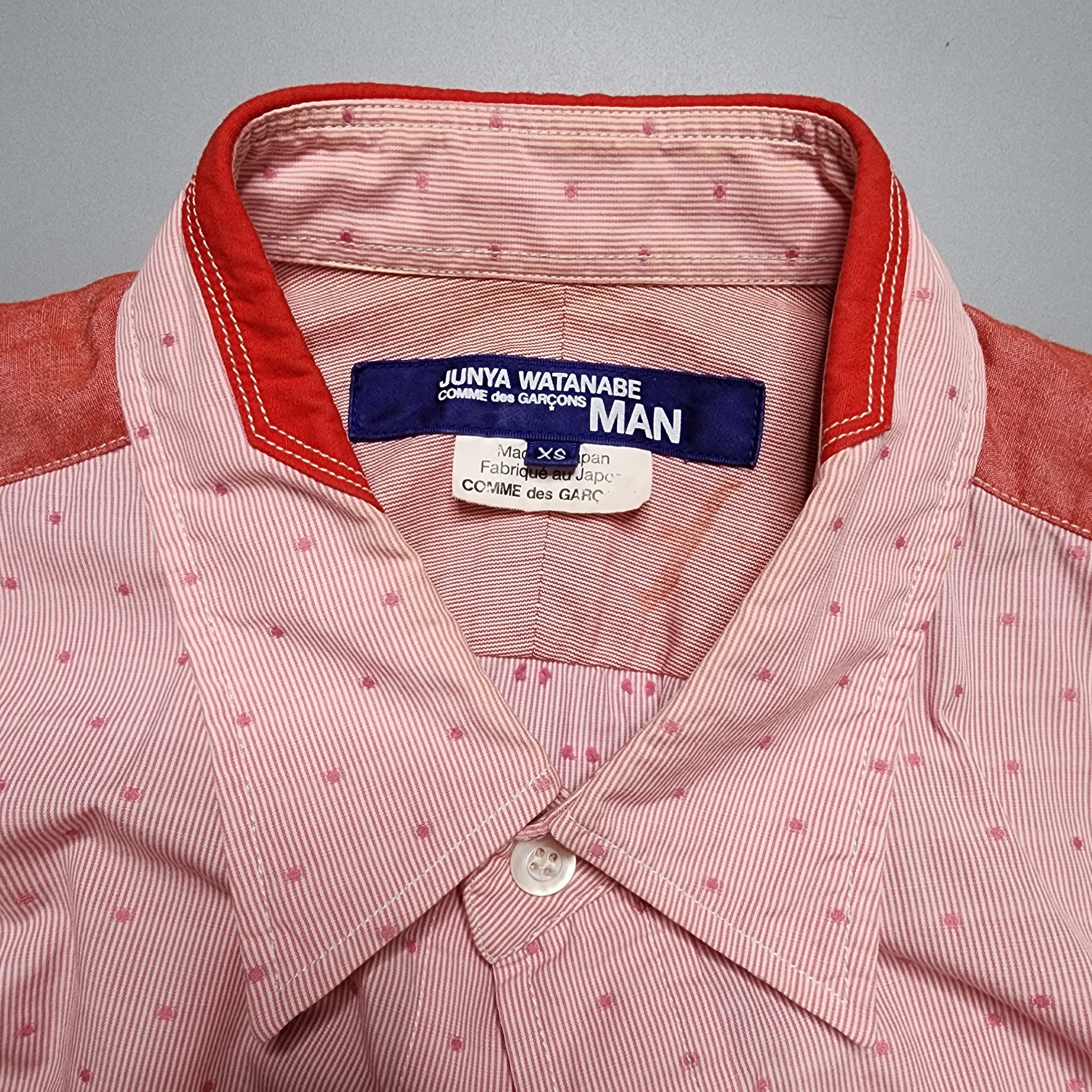 Comme des Garcons × Junya Watanabe CDG Junya Watanabe - SS16 Patchwork Reconstructed Shirt Size US XS / EU 42 / 0 - 3 Thumbnail