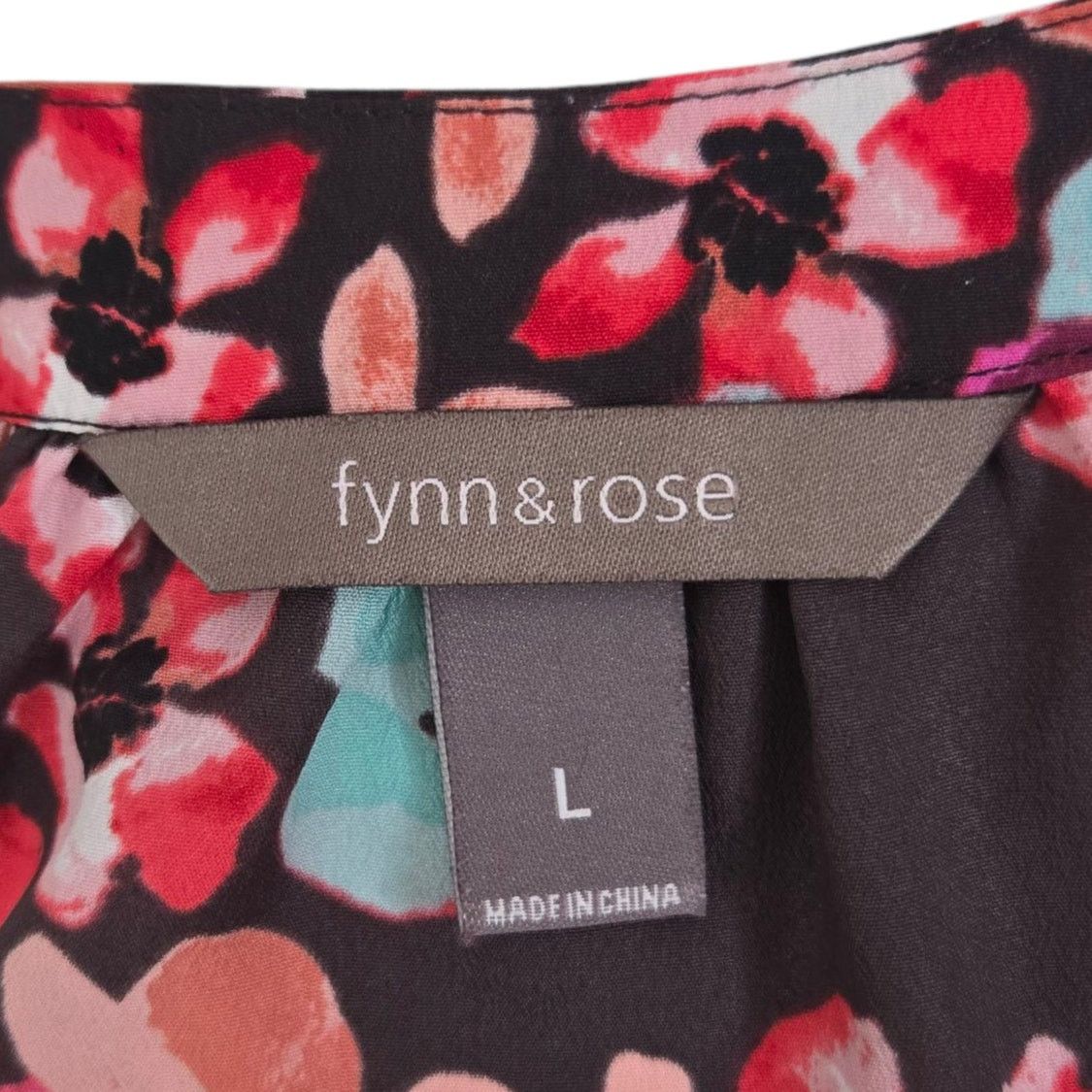 Other Fynn and Rose Womens Floral Dress Large Anthropologie Size L / US 10 / IT 46 - 8 Thumbnail