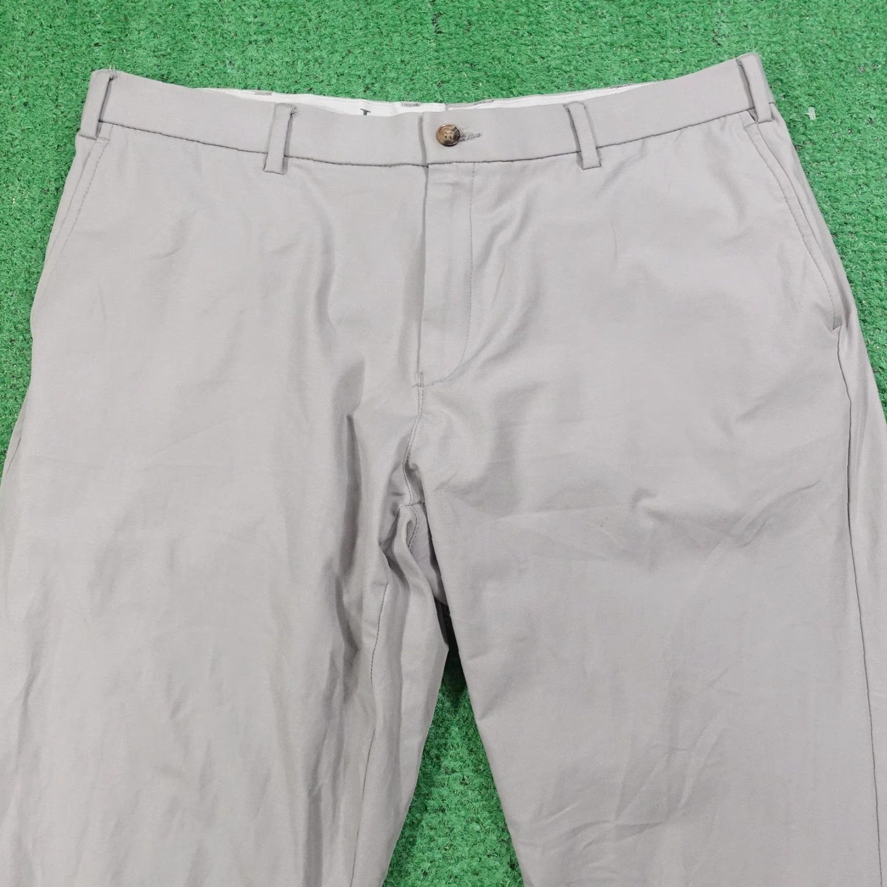 Ralph Lauren Lauren Ralph Lauren Pants Gray Stretch Dress Casual 38x30 (37x28.5) BLACK LABEL Size US 38 / EU 54 - 2 Thumbnail