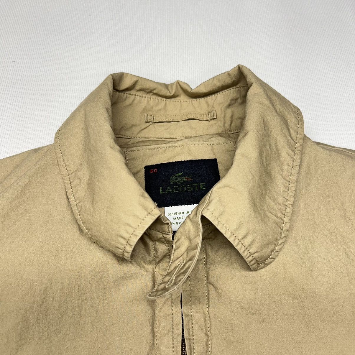 Lacoste Lacoste Jacket Logo Zip Up Coat Coach Work Herrington Size US M / EU 48-50 / 2 - 4 Thumbnail