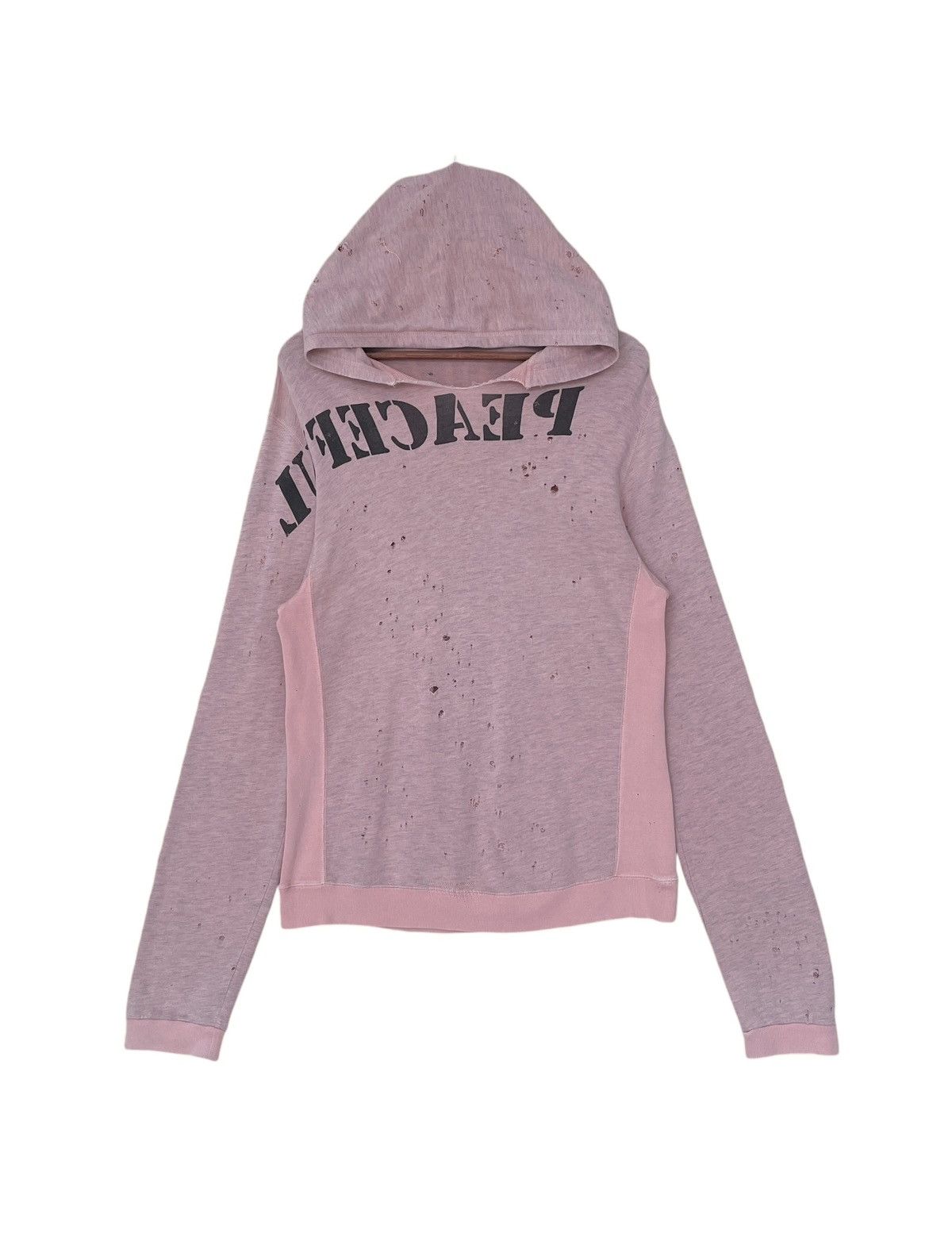 If Six Was Nine × Johnbull Vintage Brand John Bull Distressed Hoodie 1990s Size US M / EU 48-50 / 2 - 1 Thumbnail