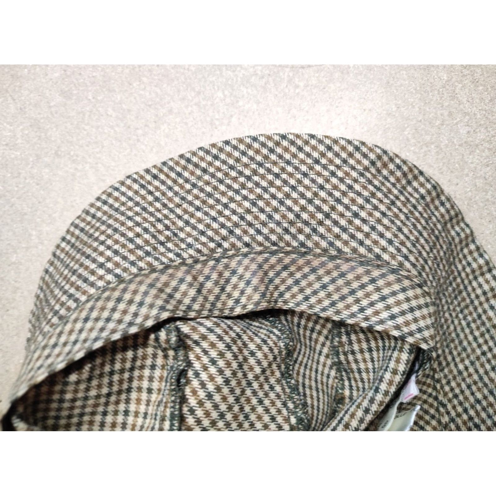 Bogner VINTAGE Bogner Bucket Hat 100% Wool Check Size 57 West Germany Boy / Mens / Adults? [Final: ensure genders] Size ONE SIZE - 5 Thumbnail