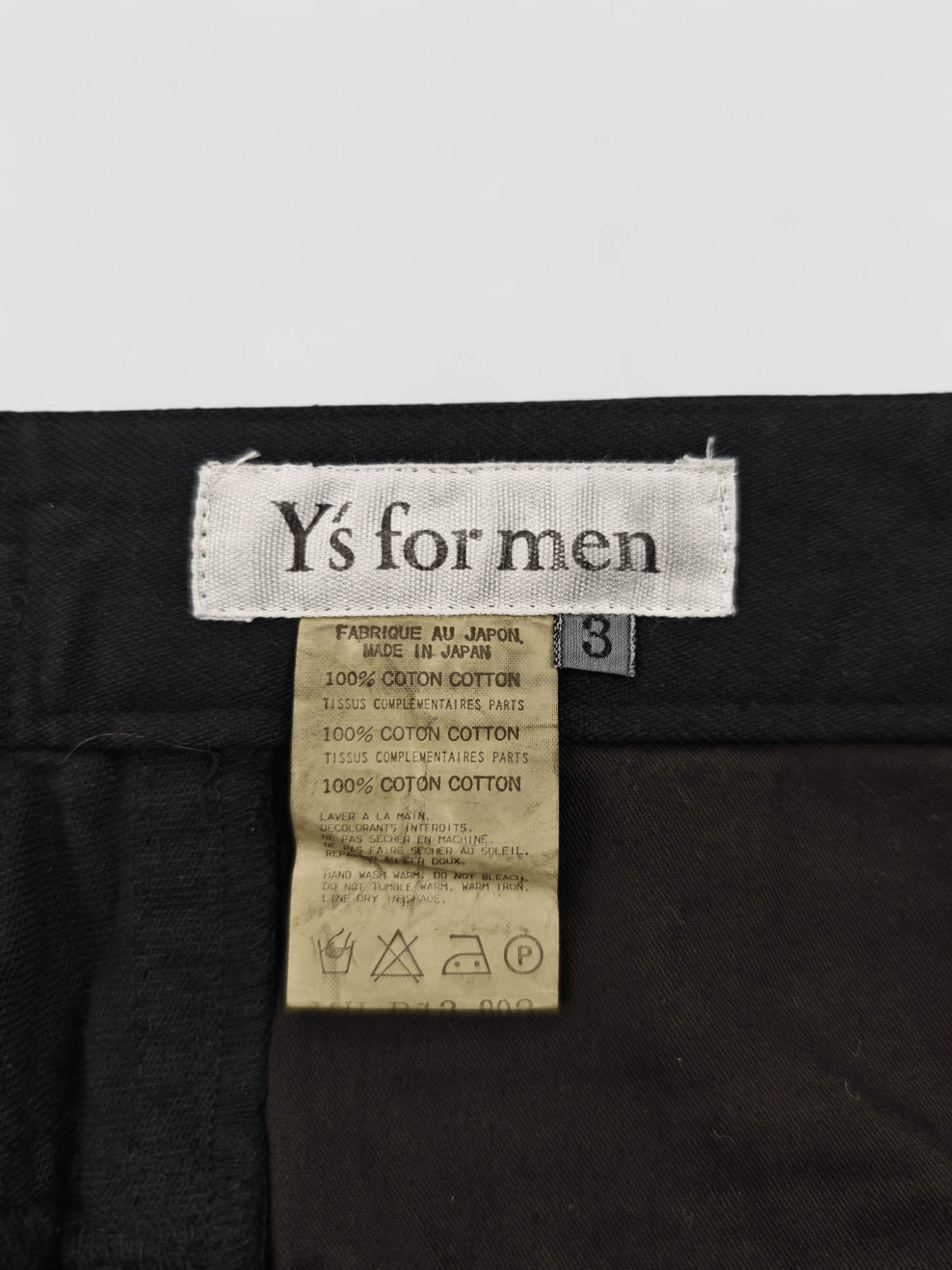 Designer × Y's for Men × Yohji Yamamoto Authentic Yohji Yamamoto Y's For Men Multizipper Pants Size US 35 - 8 Thumbnail