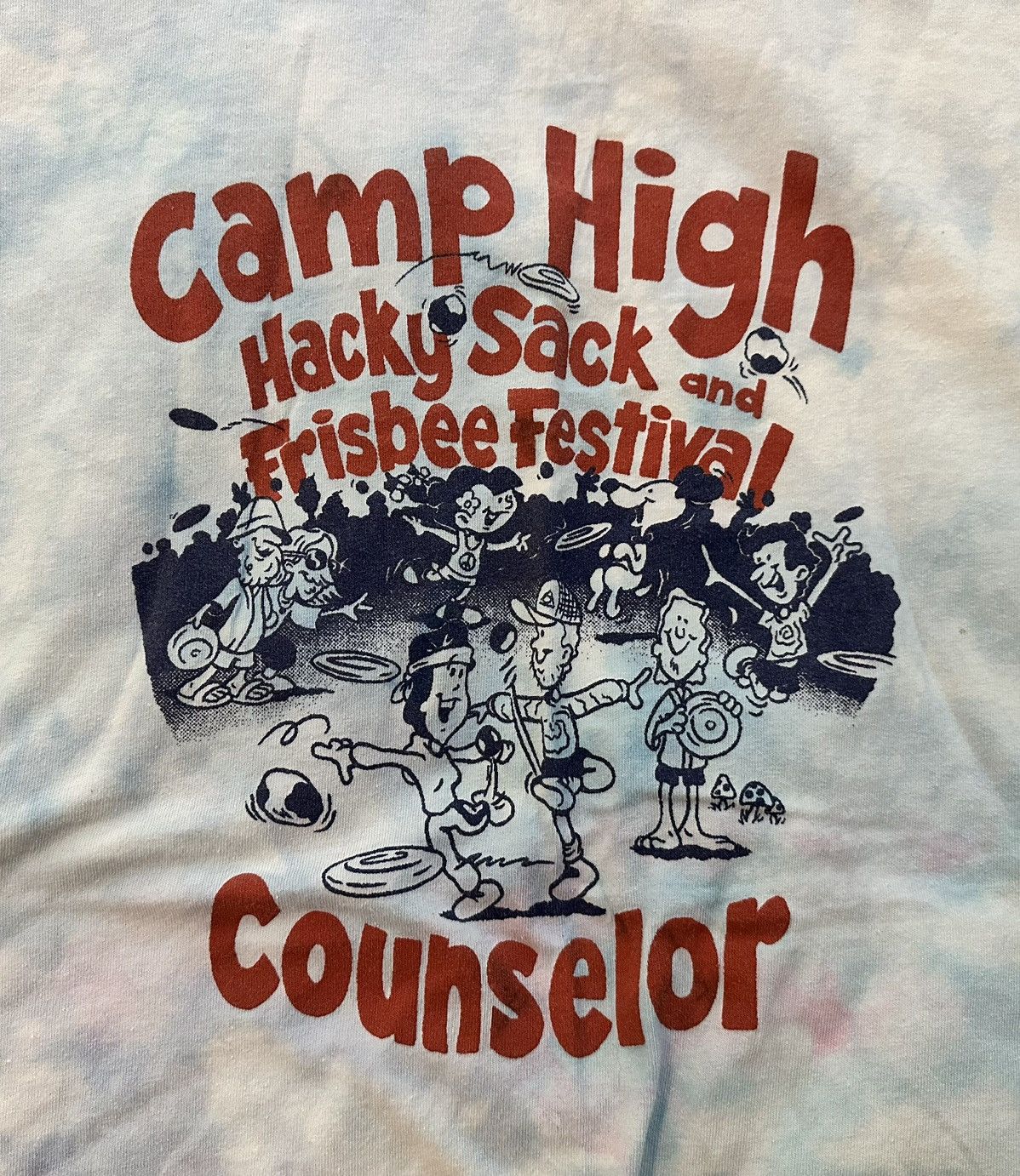 Camp High Camp High - Hacky Sack and Frisbee Festival Counselor tee Size US XL / EU 56 / 4 - 2 Thumbnail