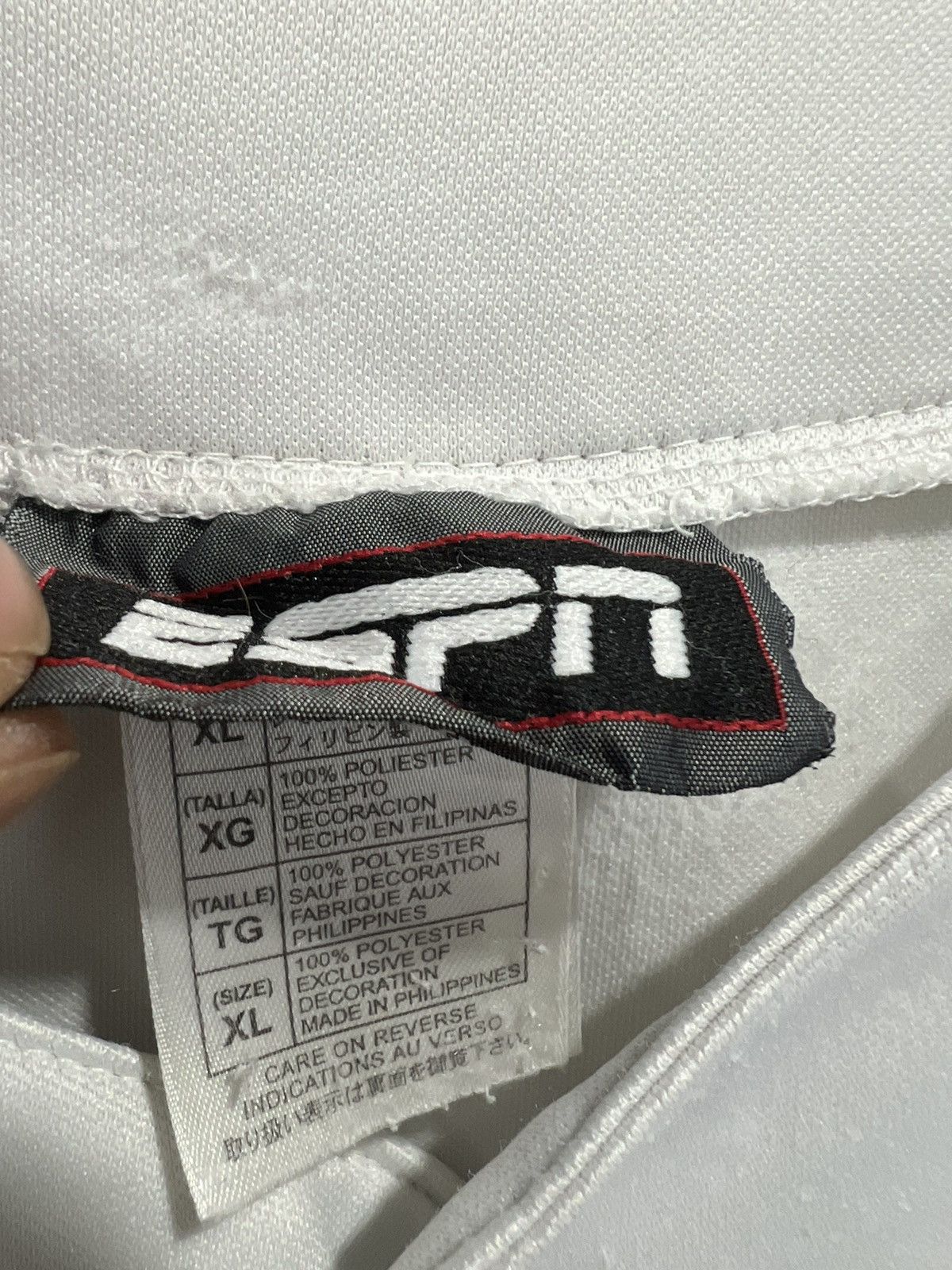Vintage Vintage Y2K Espn Jersey spellout Size US XL / EU 56 / 4 - 4 Thumbnail
