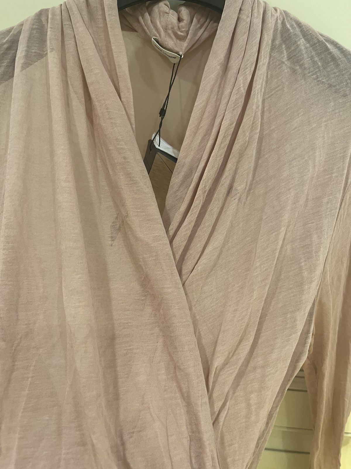 Saint Laurent Paris wrap top jersey.size M Size US M / EU 48-50 / 2 - 8 Thumbnail