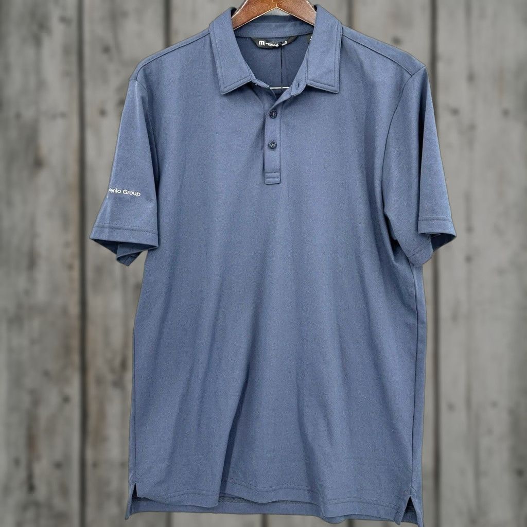 TravisMathew Travis Mathew Polo Shirt Mens Large Golf Performance Collar Gray Dad Preppy Shirt Size US L / EU 52-54 / 3 - 1 Thumbnail
