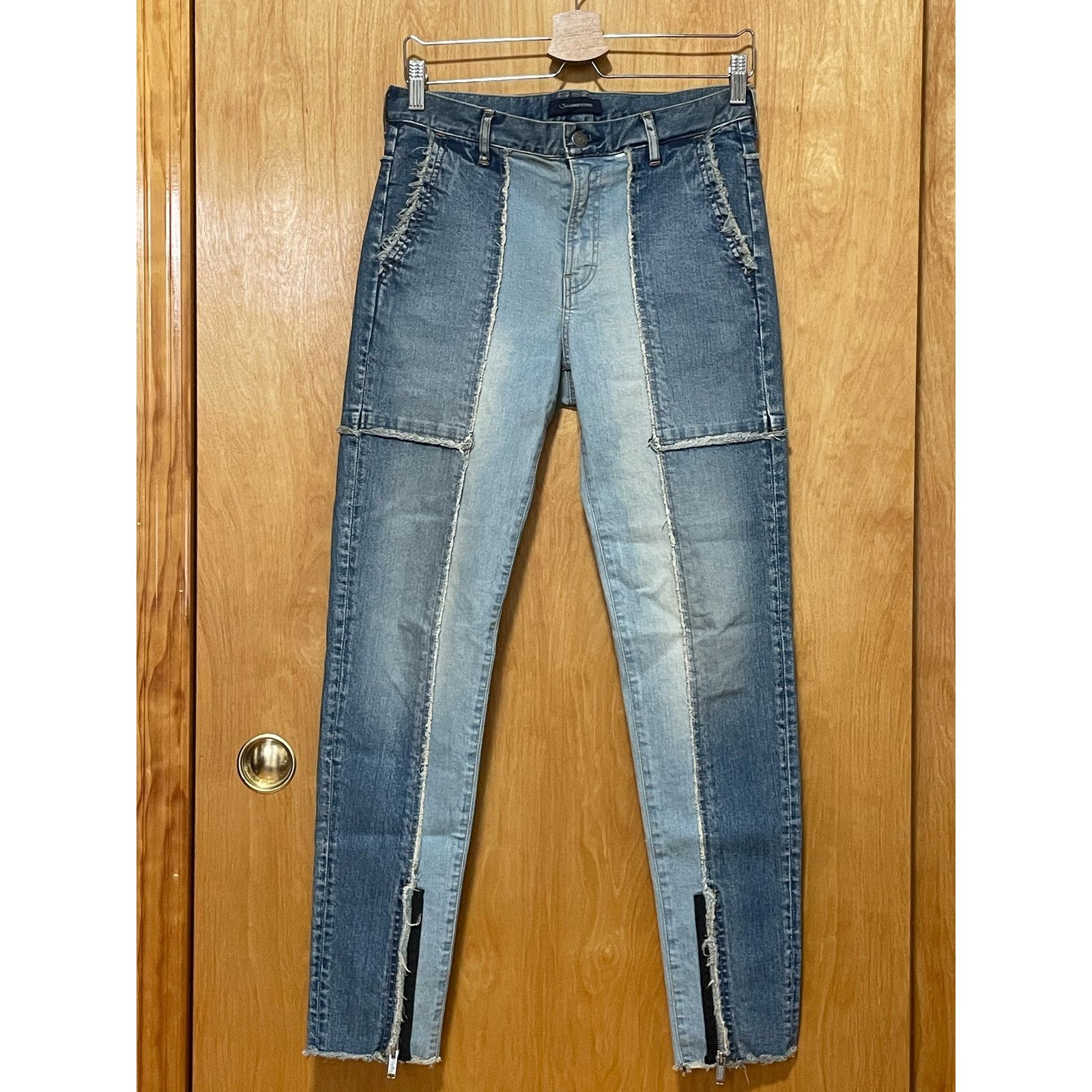 John Undercover John Undercover Reconstructed Skinny Jeans JP 2 Size US 31 - 1 Thumbnail