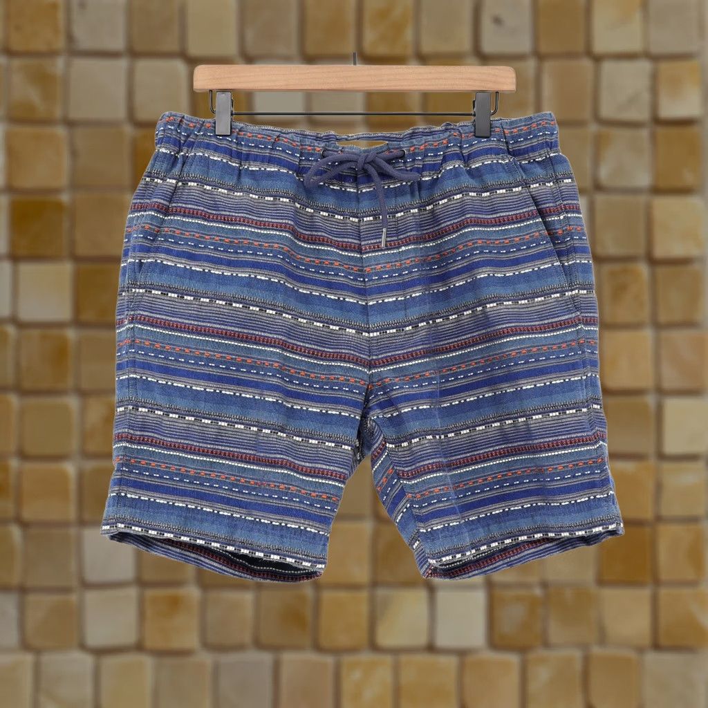 Madewell Madewell Bermuda Cotton Polyester Short Multicolor Sz L Aztec Mens Shorts Size US 33 - 1 Thumbnail