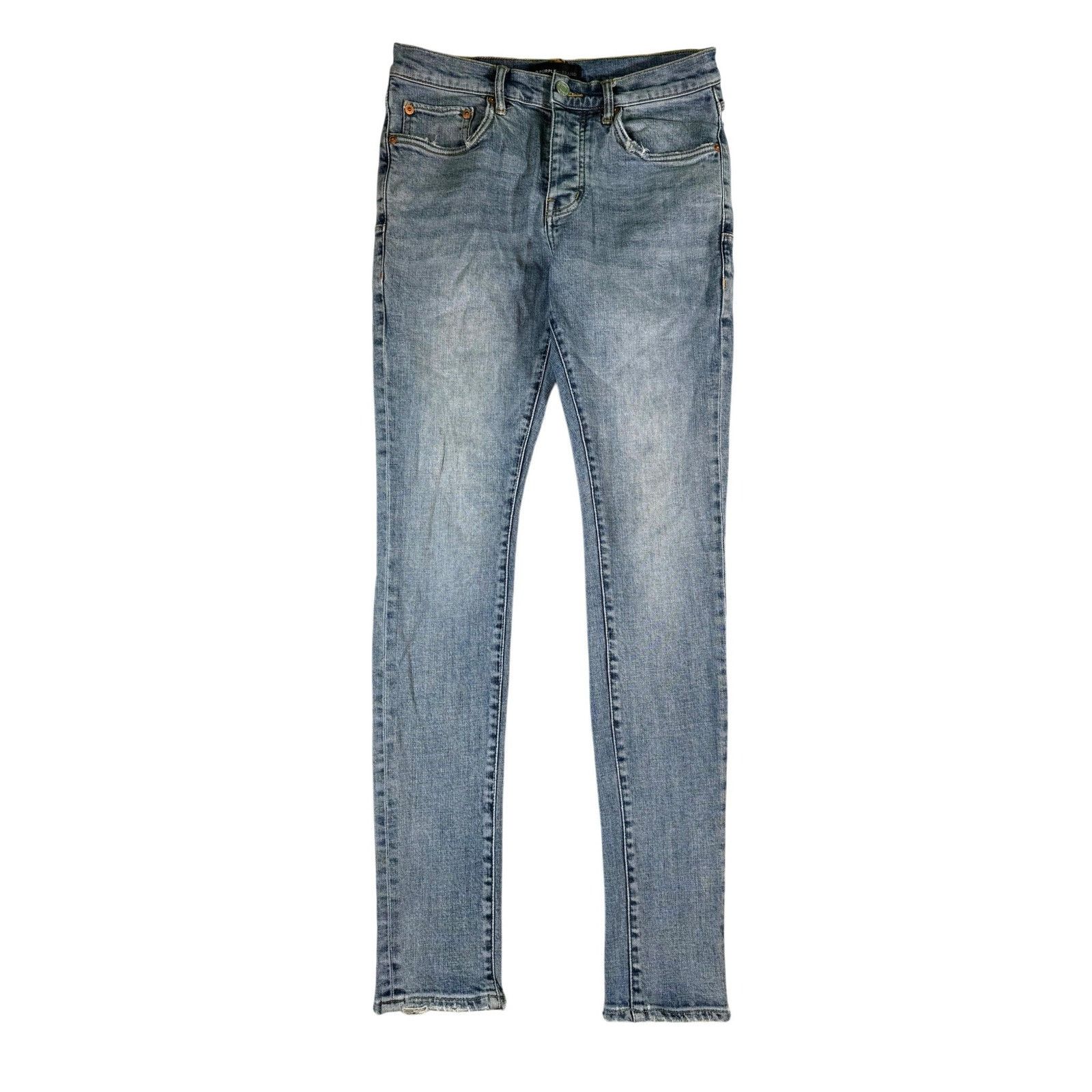 Purple Brand Purple Brand Plain Light Wash Jeans Size US 30 / EU 46 - 1 Thumbnail